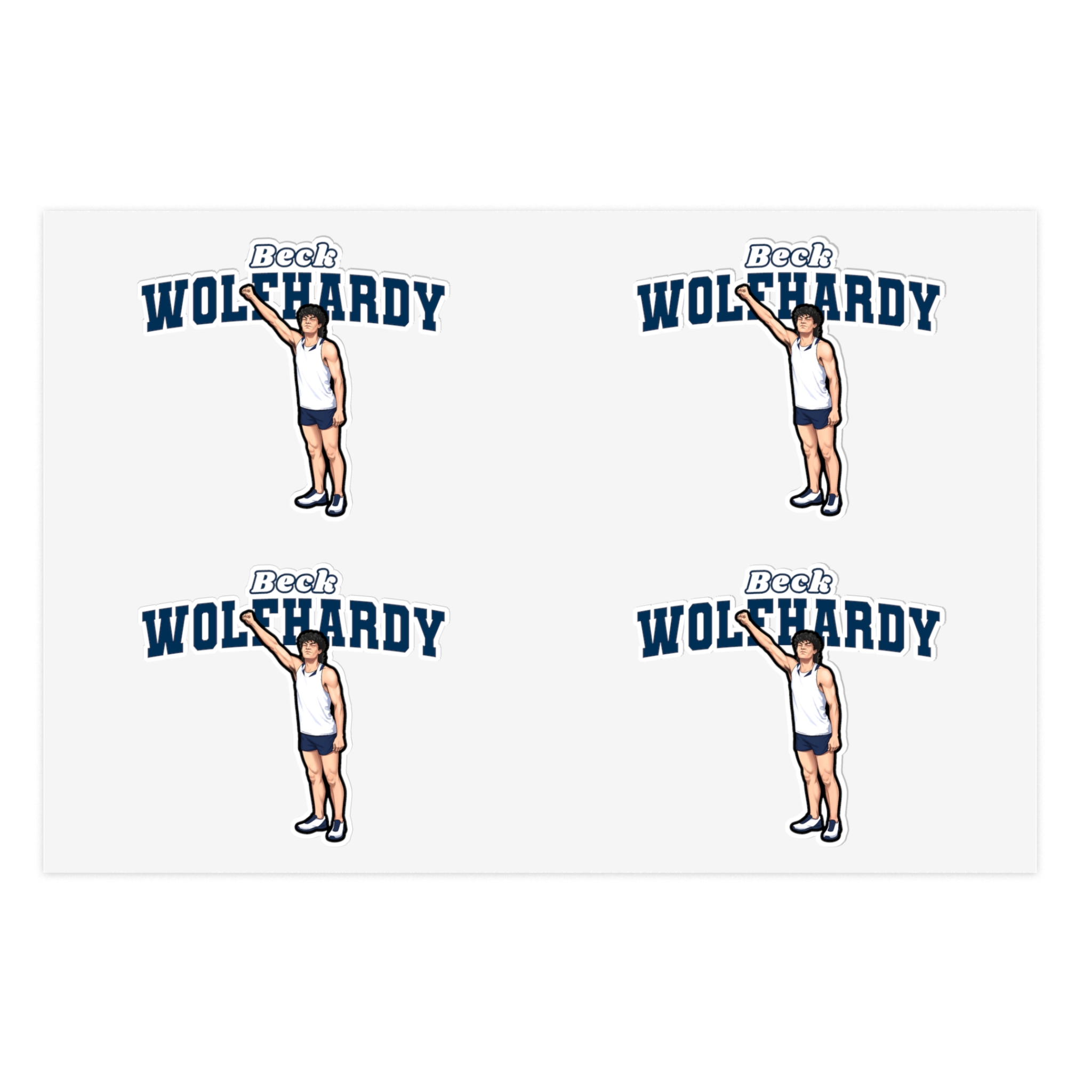 Sticker Sheet — character_name_arch in Classic