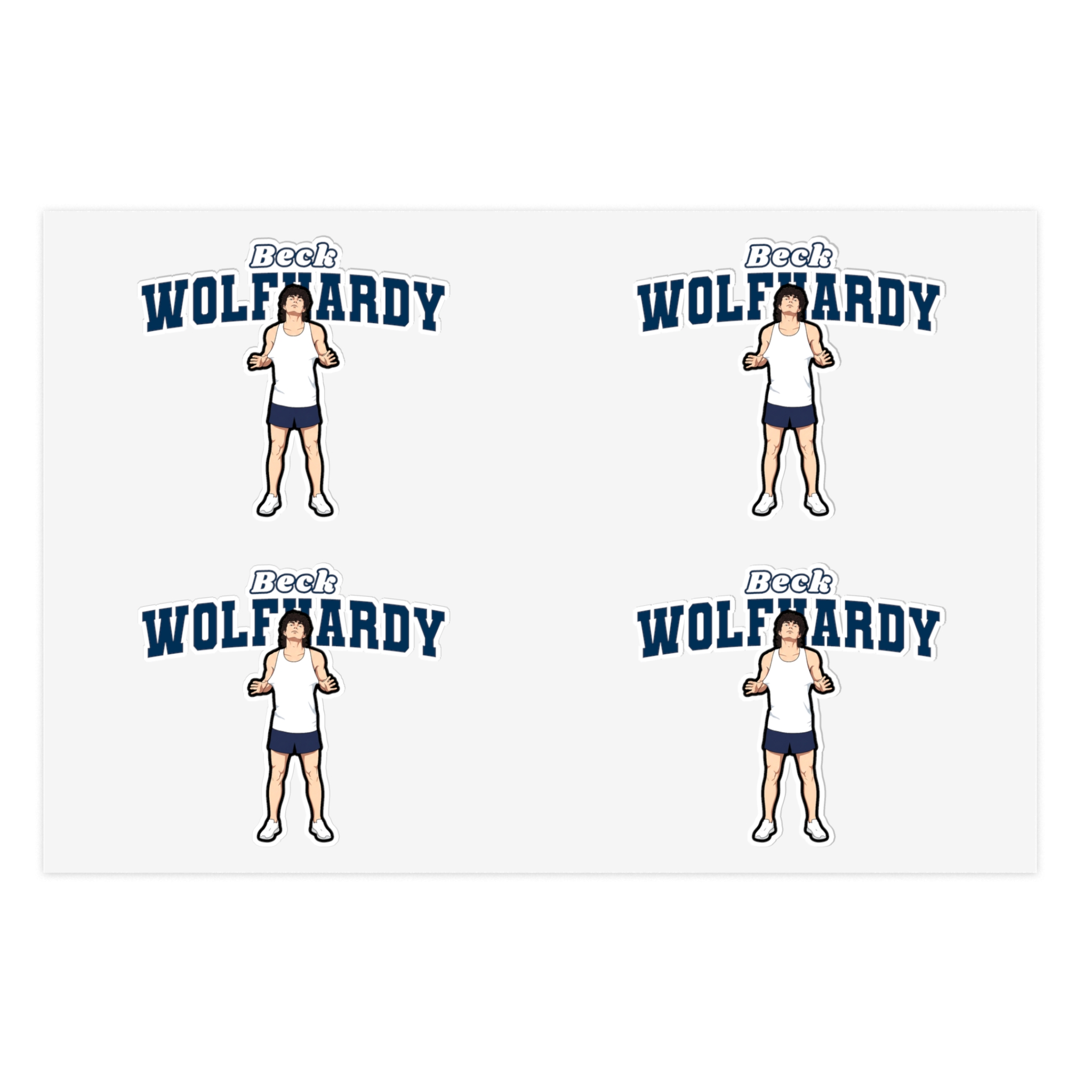 Sticker Sheet — character_name_arch in Classic