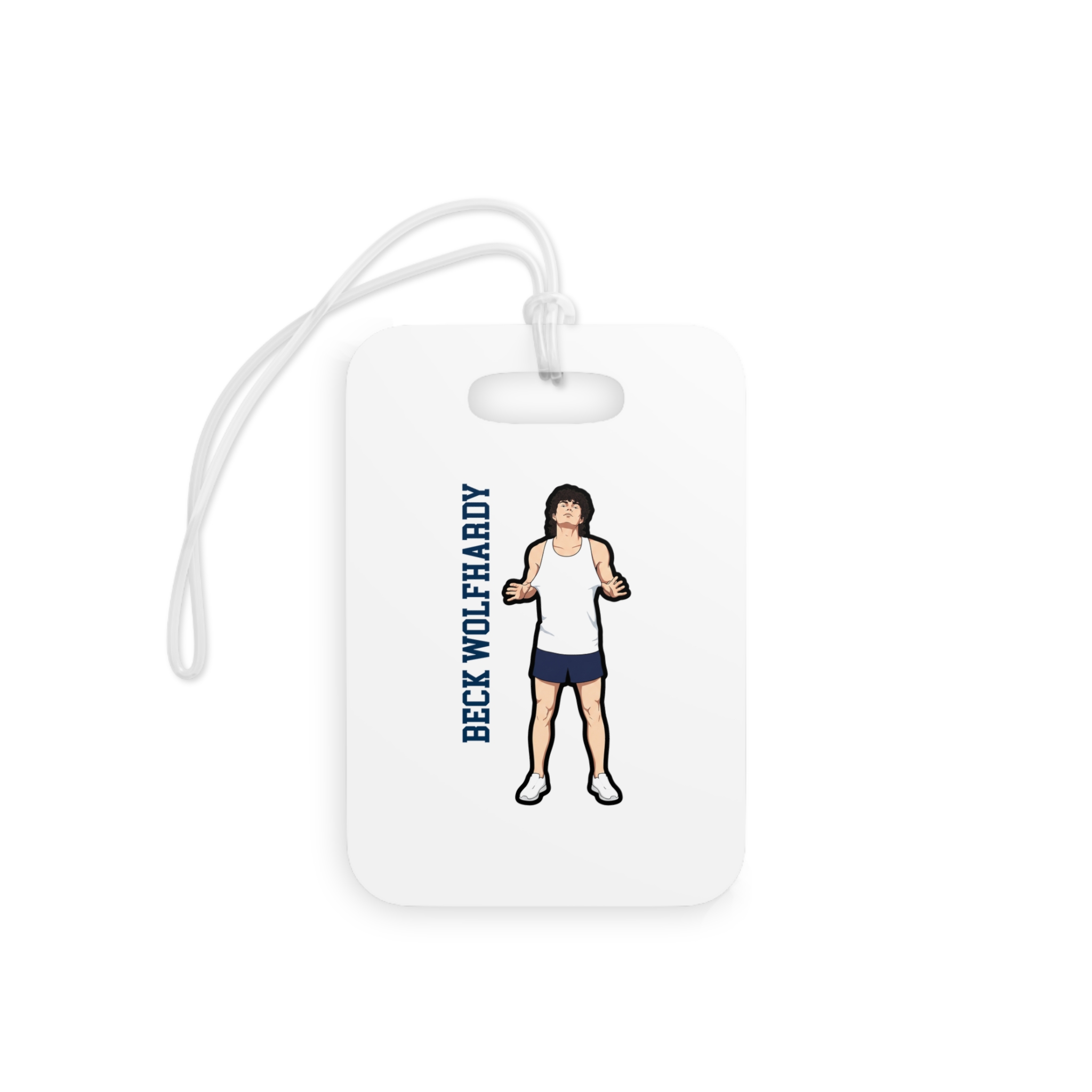 Bag Tag — character_name_vertical in Classic