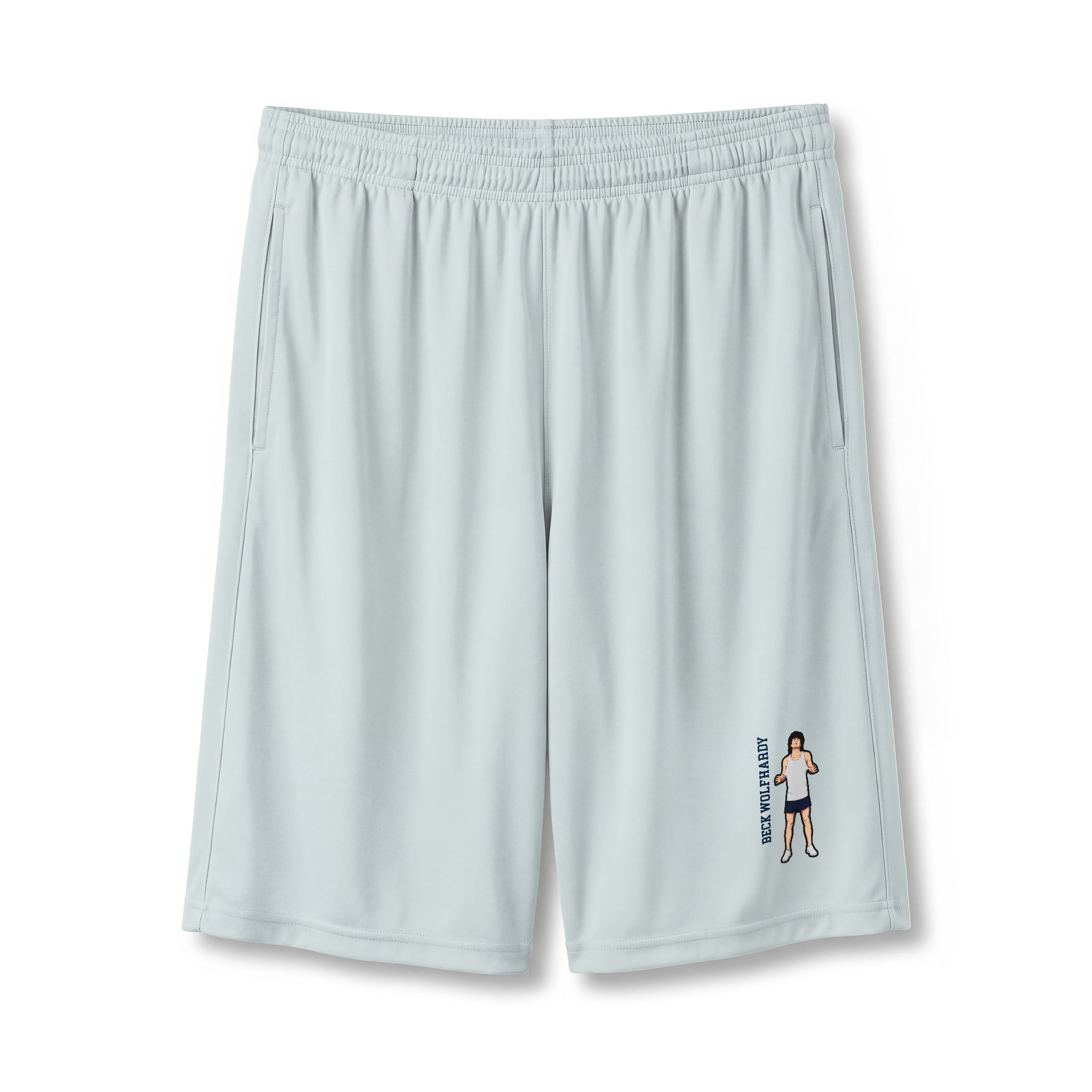 Shorts — character_name_vertical in Silver