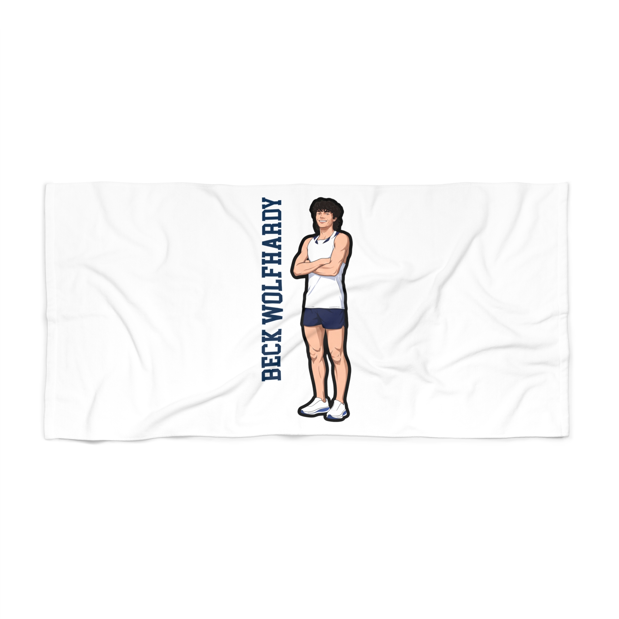 Beach Towel — character_name_vertical in Classic
