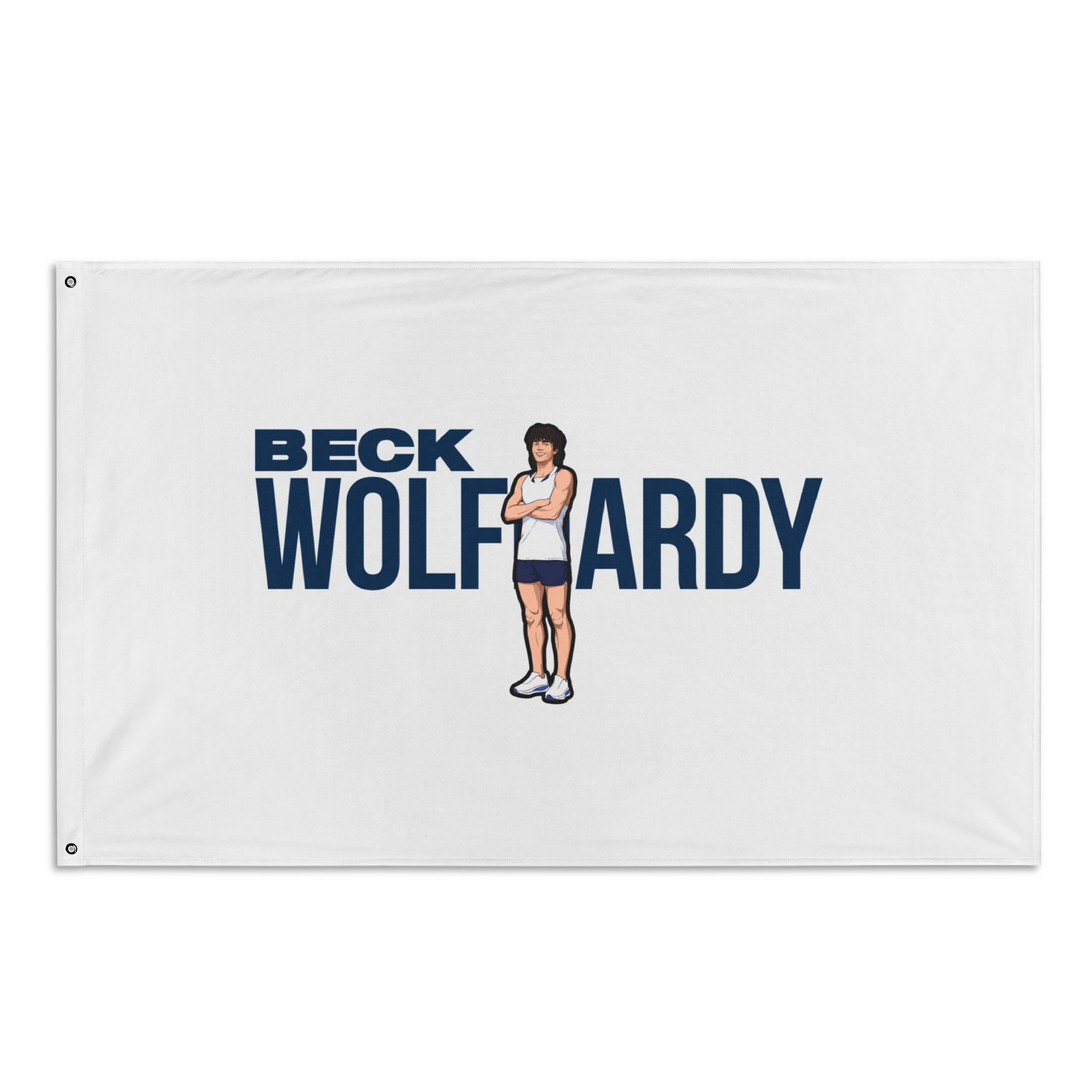 Flag (35 × 56 in) — character_player_name in Classic
