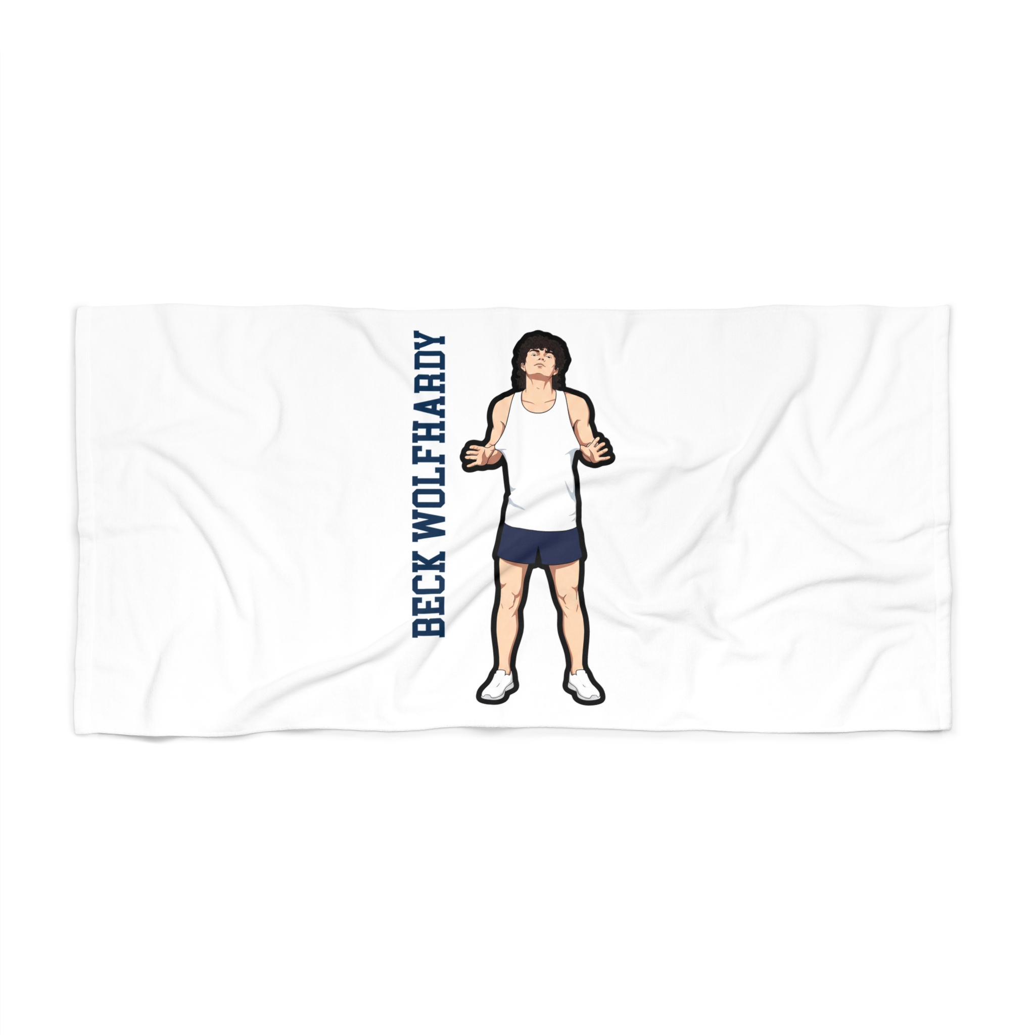 Beach Towel — character_name_vertical in Classic