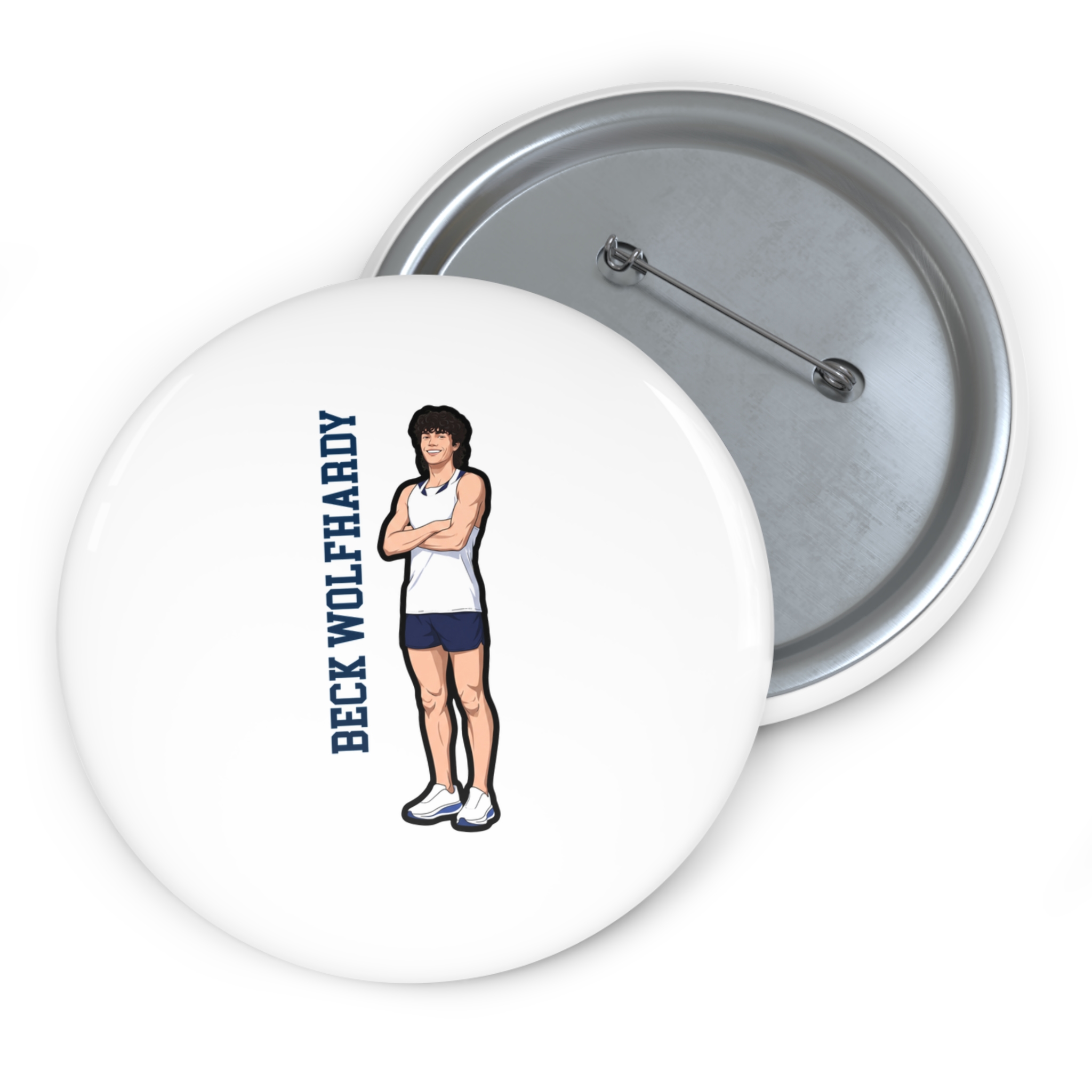 Game Day Pin — character_name_vertical in Classic