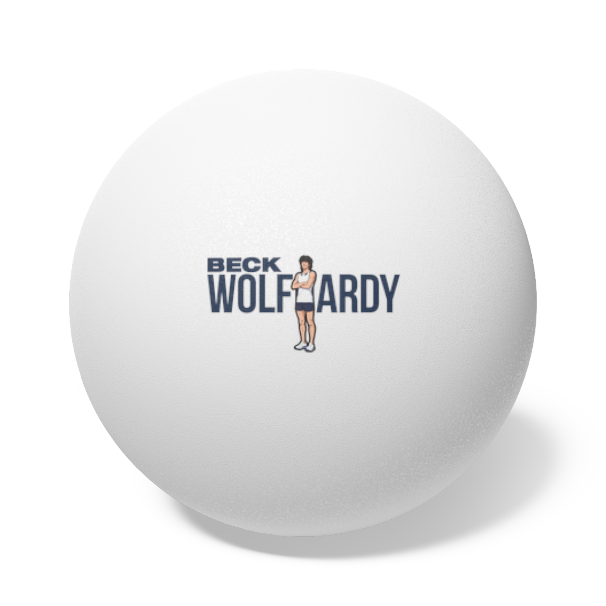 Ping Pong Balls, 6 pcs — character_player_name in White