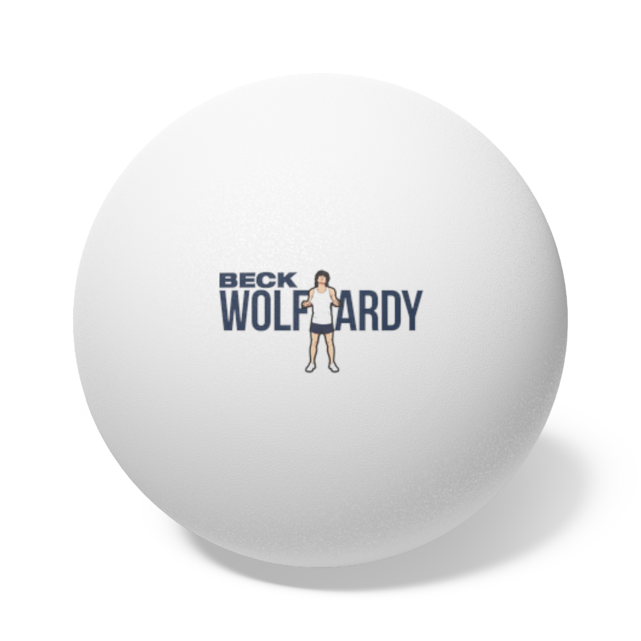 Ping Pong Balls, 6 pcs — character_player_name in White