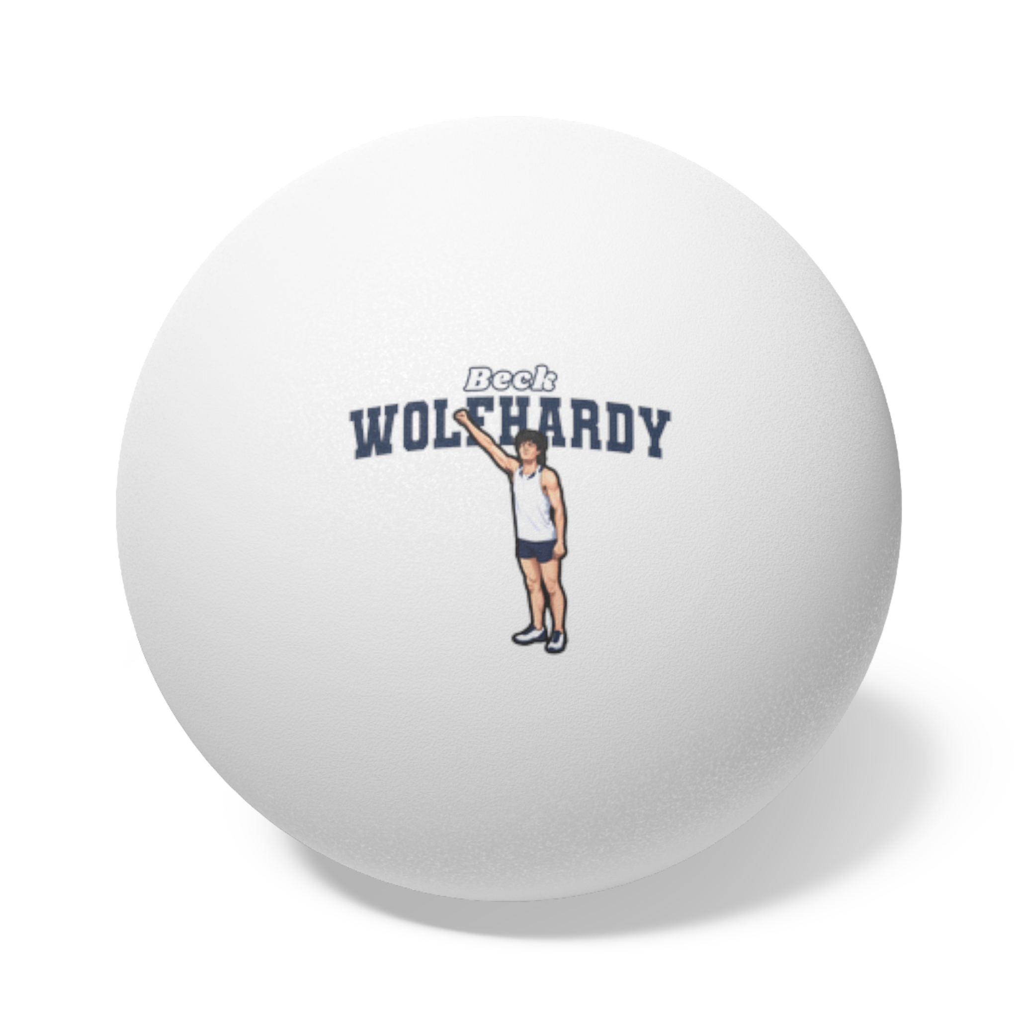 Ping Pong Balls, 6 pcs — character_name_arch in White
