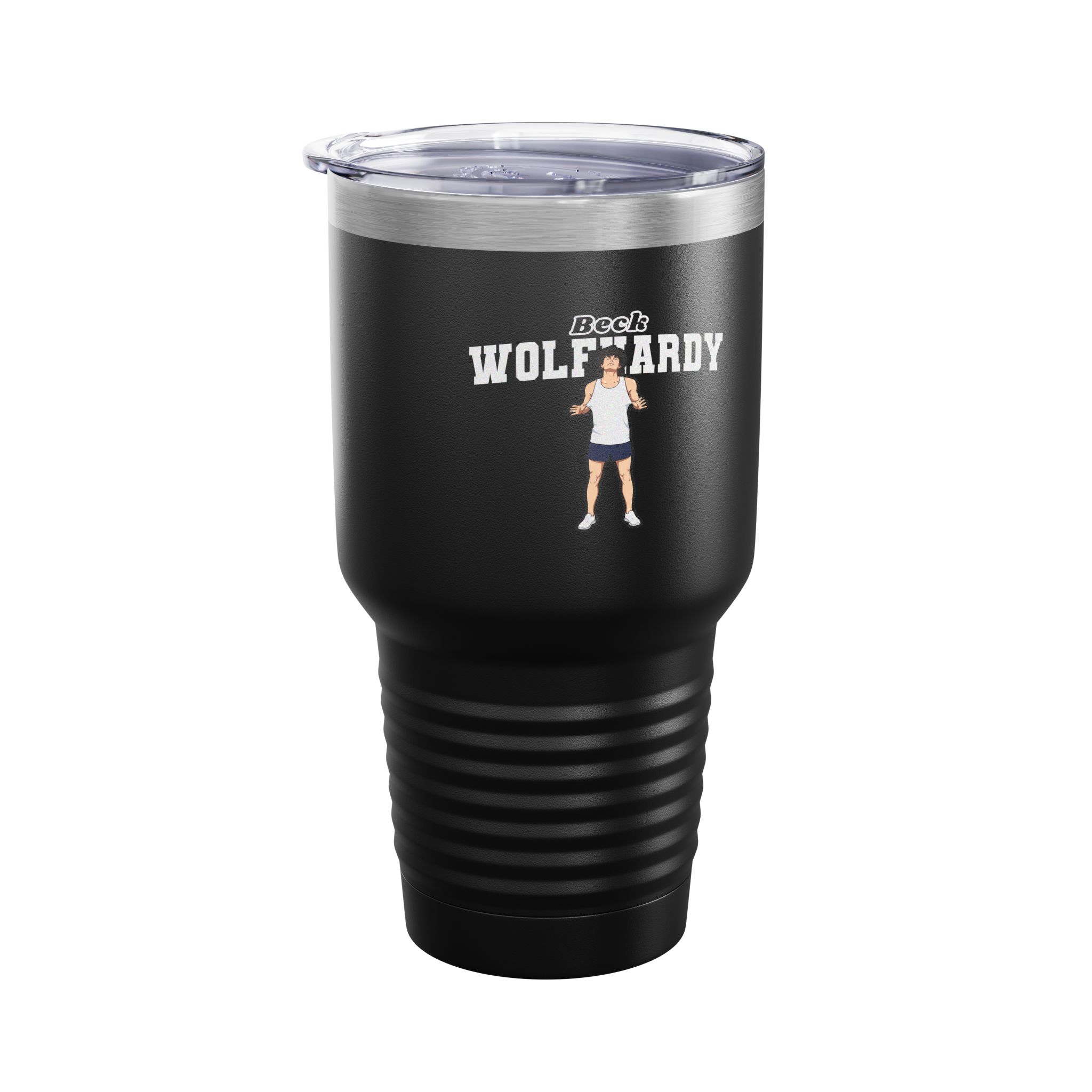 30oz Tumbler — character_name_arch in Black