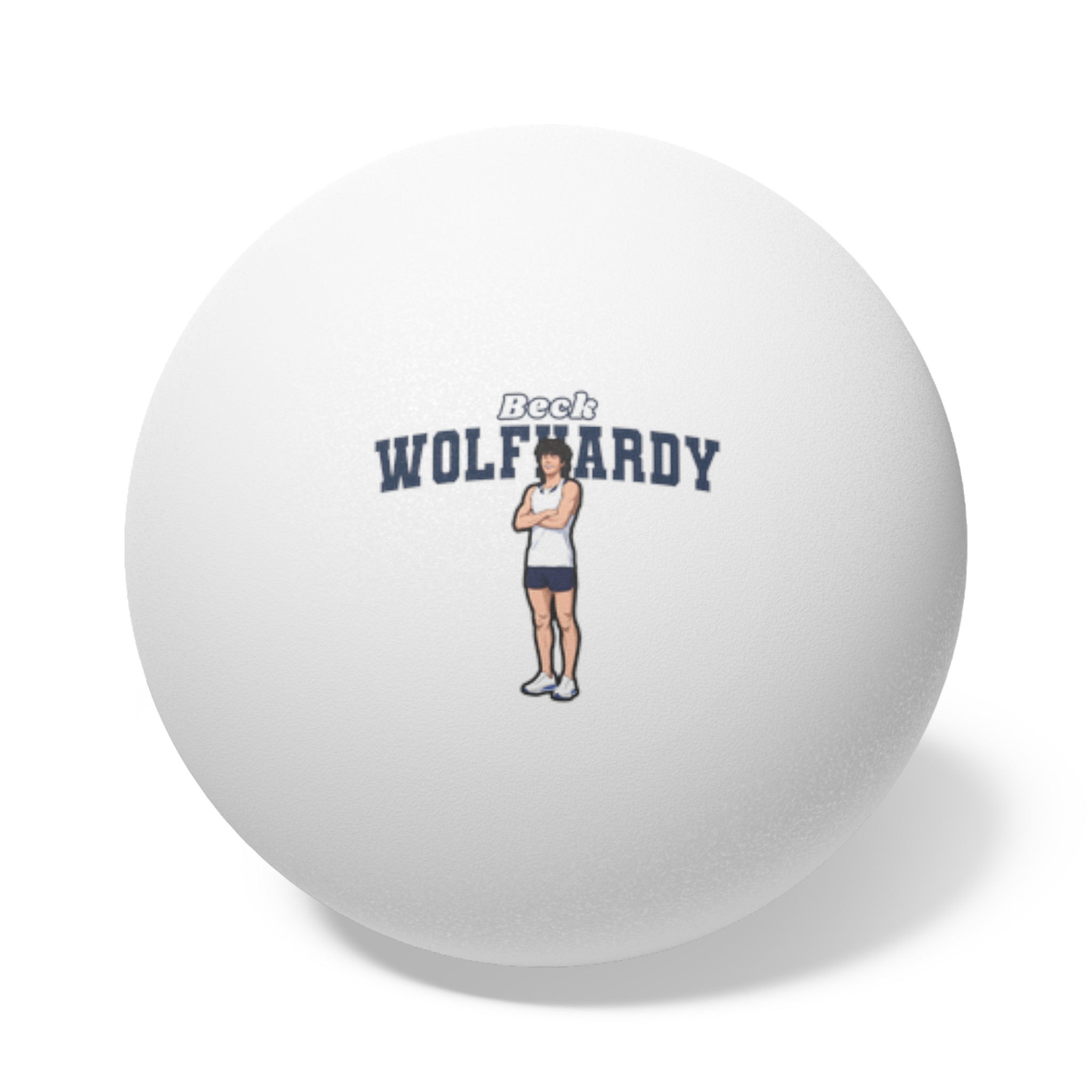 Ping Pong Balls, 6 pcs — character_name_arch in White