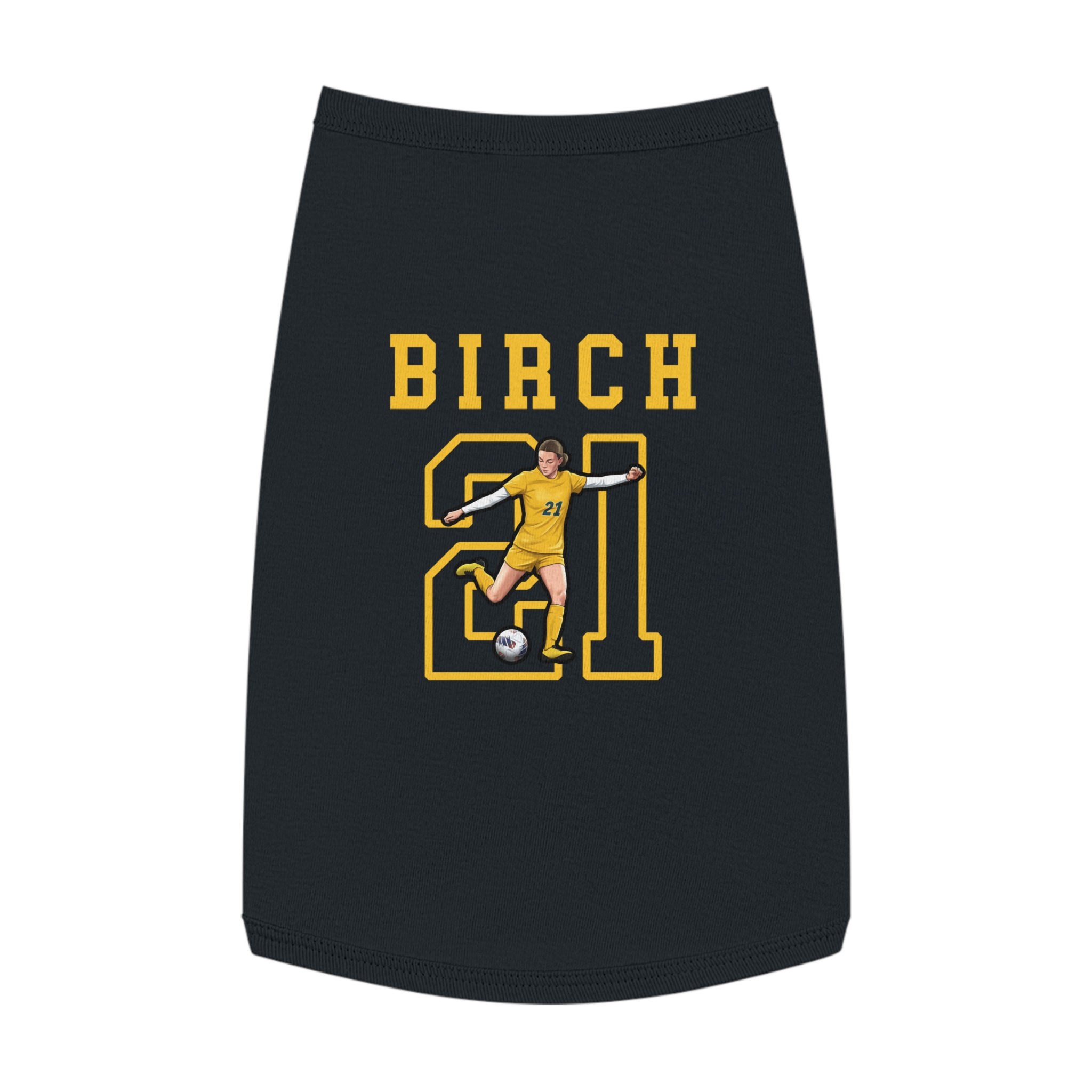 Pet Tank Top — character_shirsey in Black