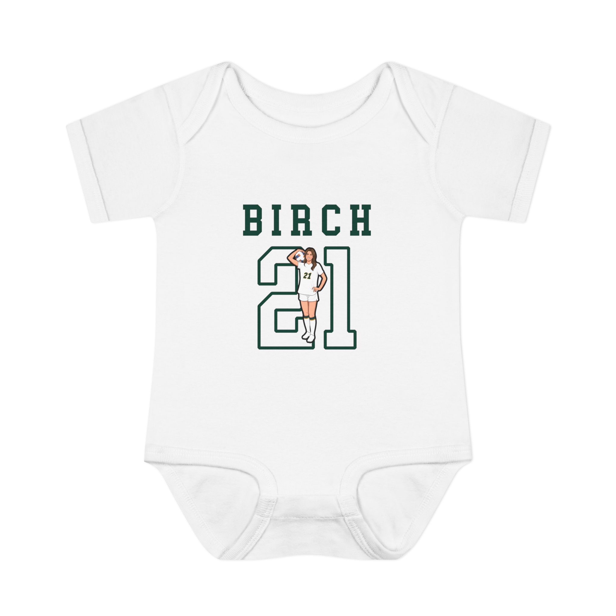 Baby Onesie — character_shirsey in White