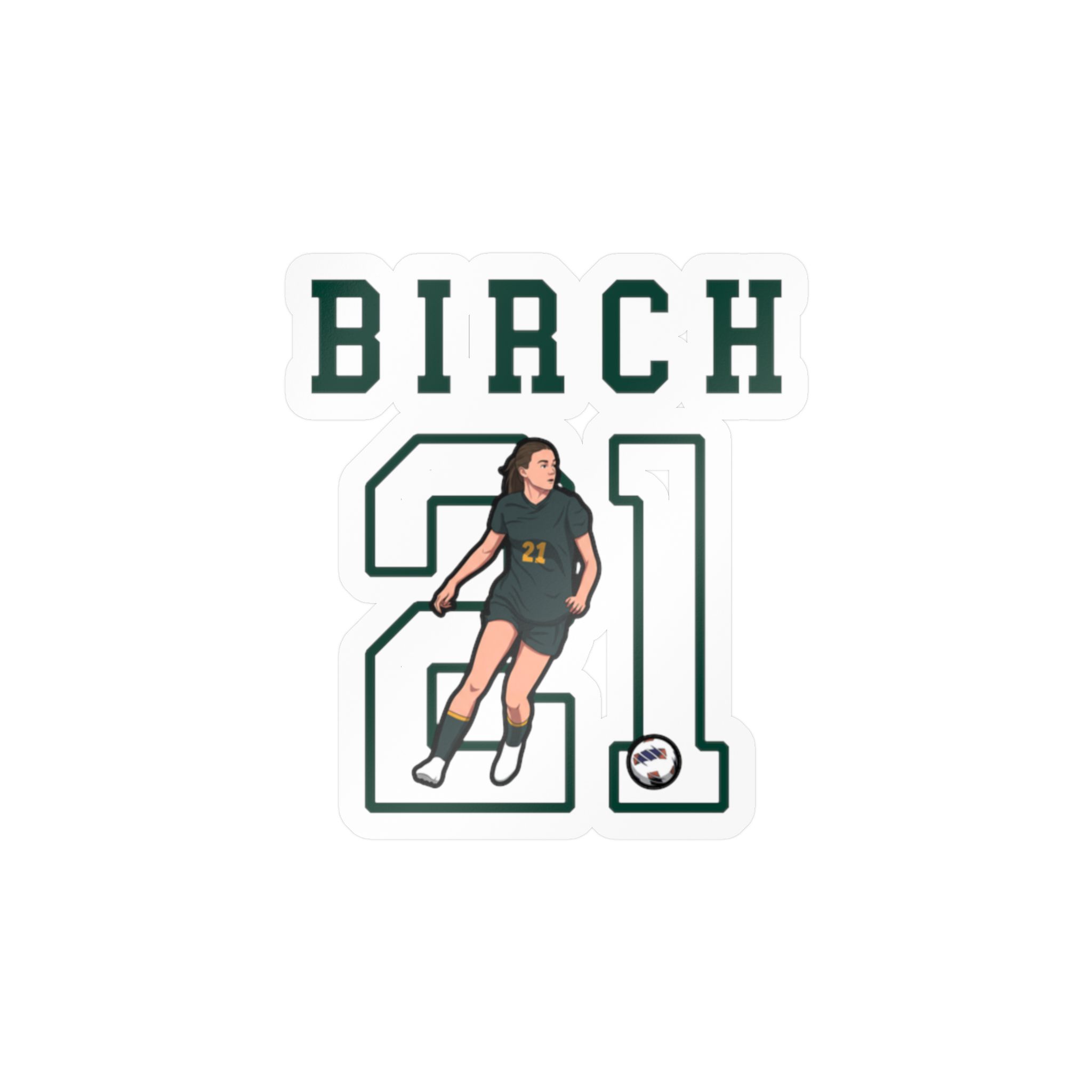 Vinyl Sticker — character_shirsey in Classic