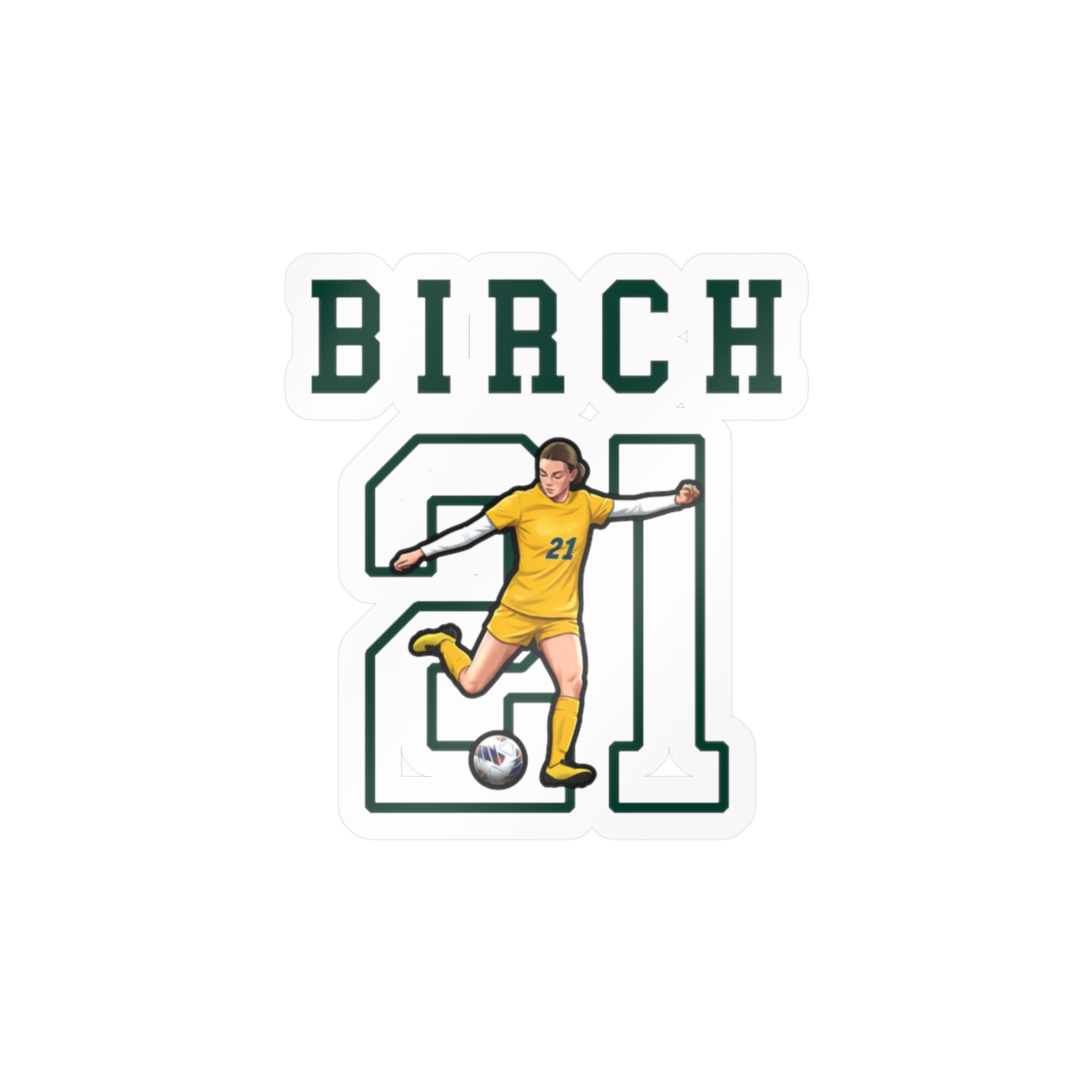 Vinyl Sticker — character_shirsey in Classic
