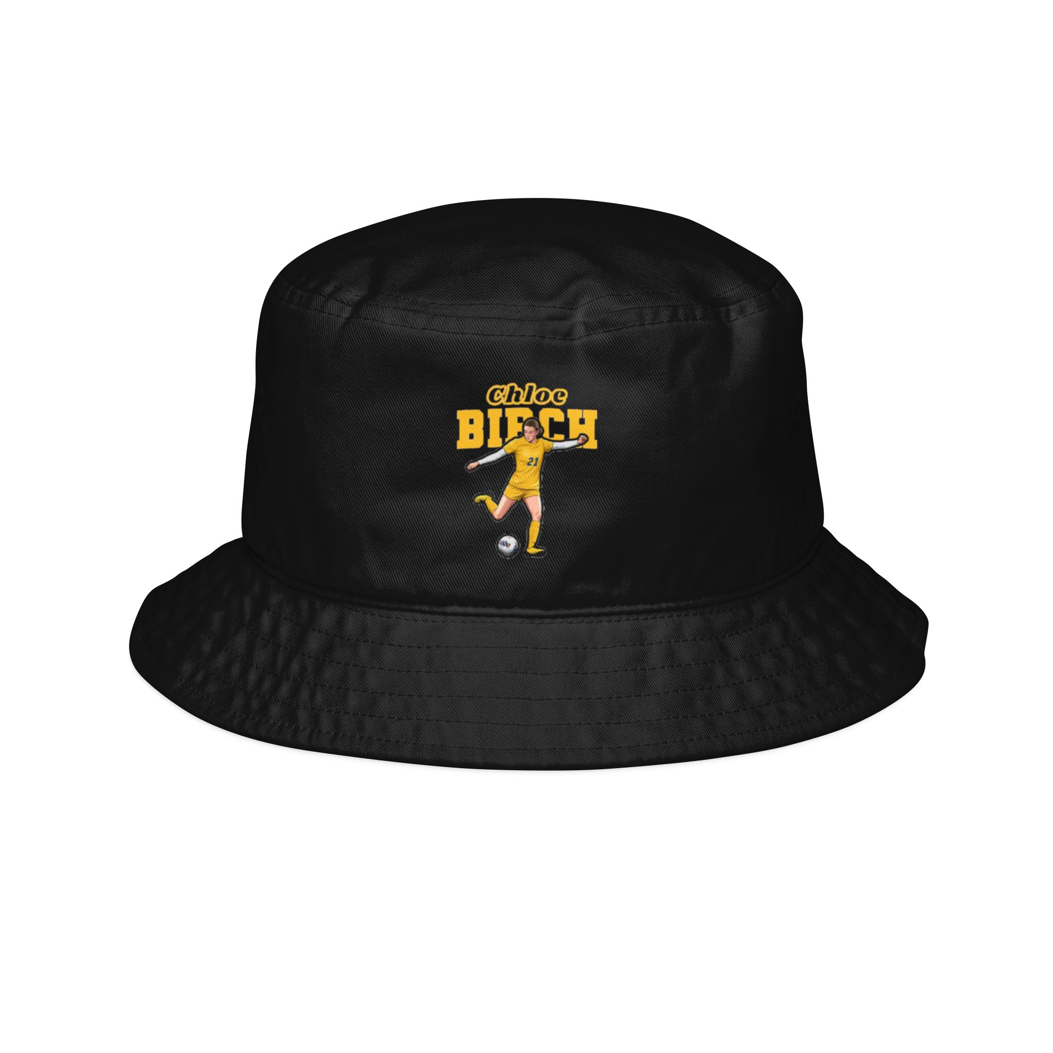 Bucket Hat — character_name_arch in Black