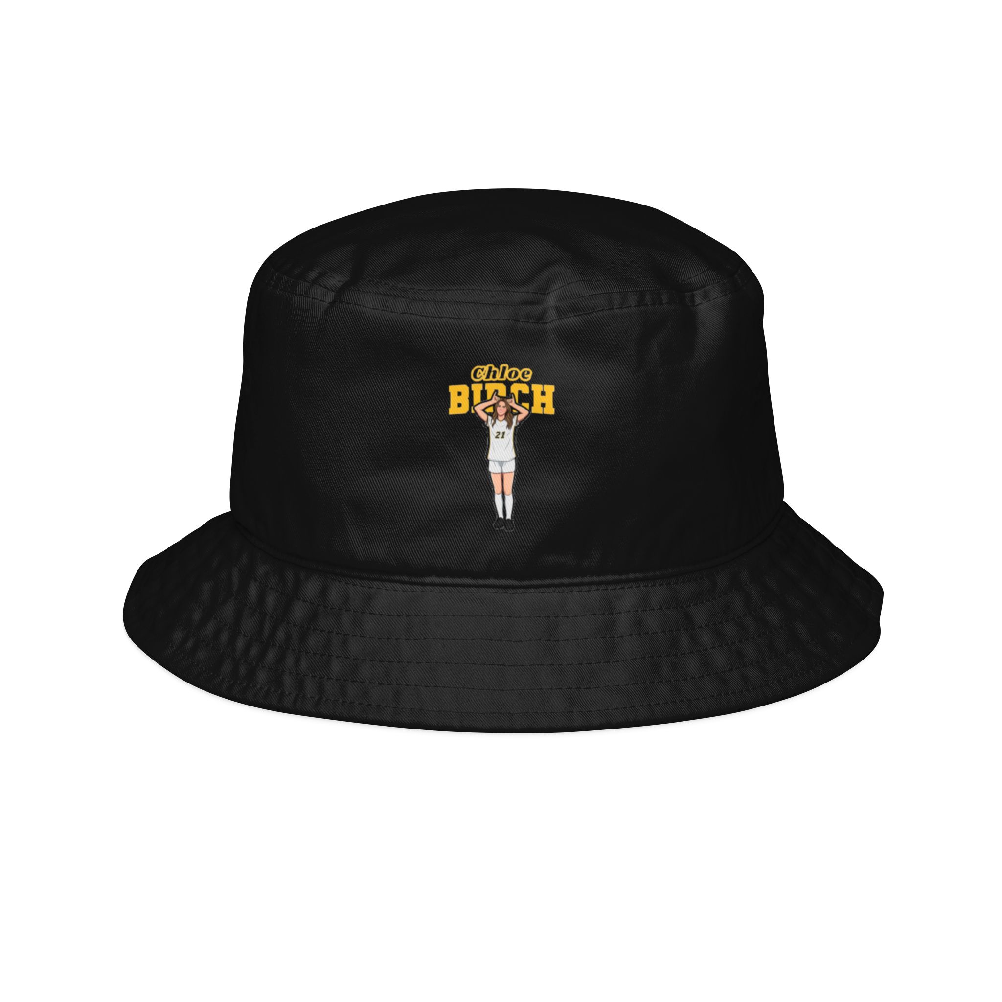 Bucket Hat — character_name_arch in Black