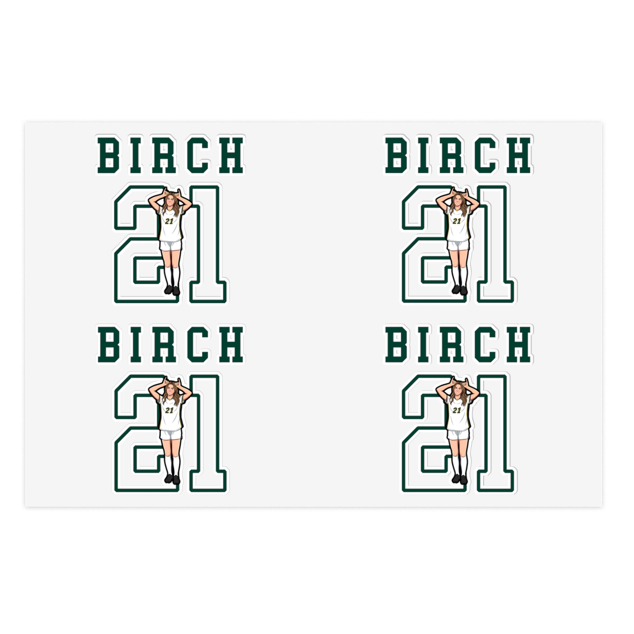 Sticker Sheet — character_shirsey in Classic