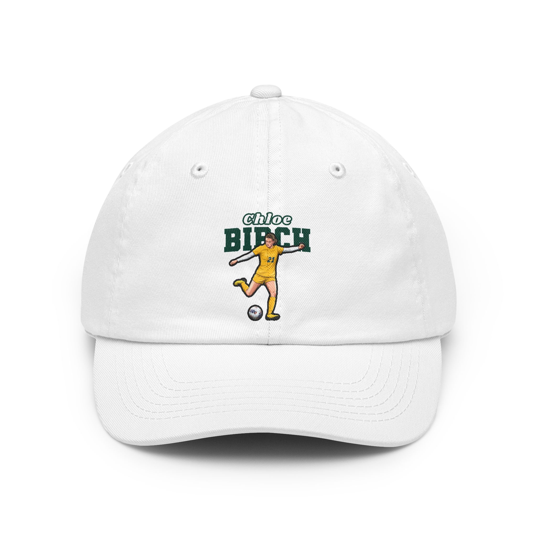 Classic Cap — character_name_arch in White