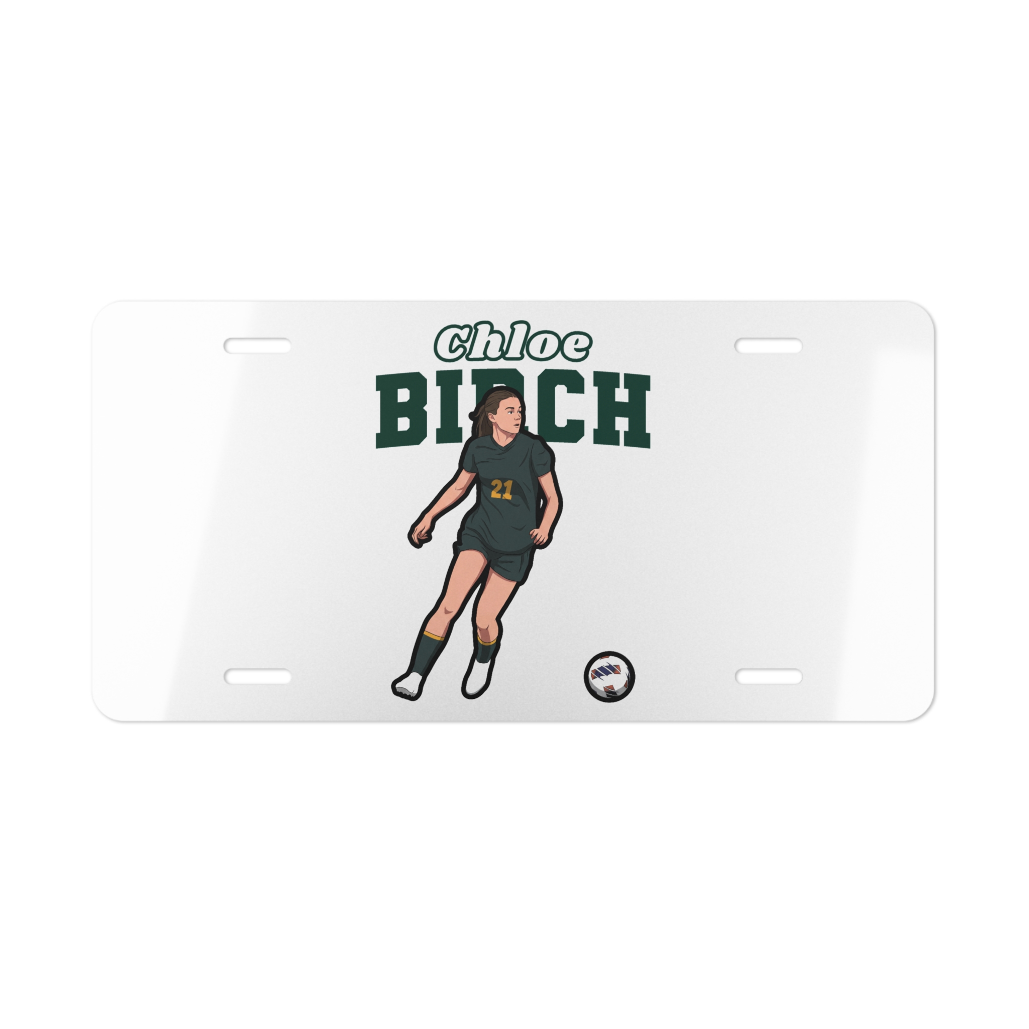 License Plate — character_name_arch in Classic