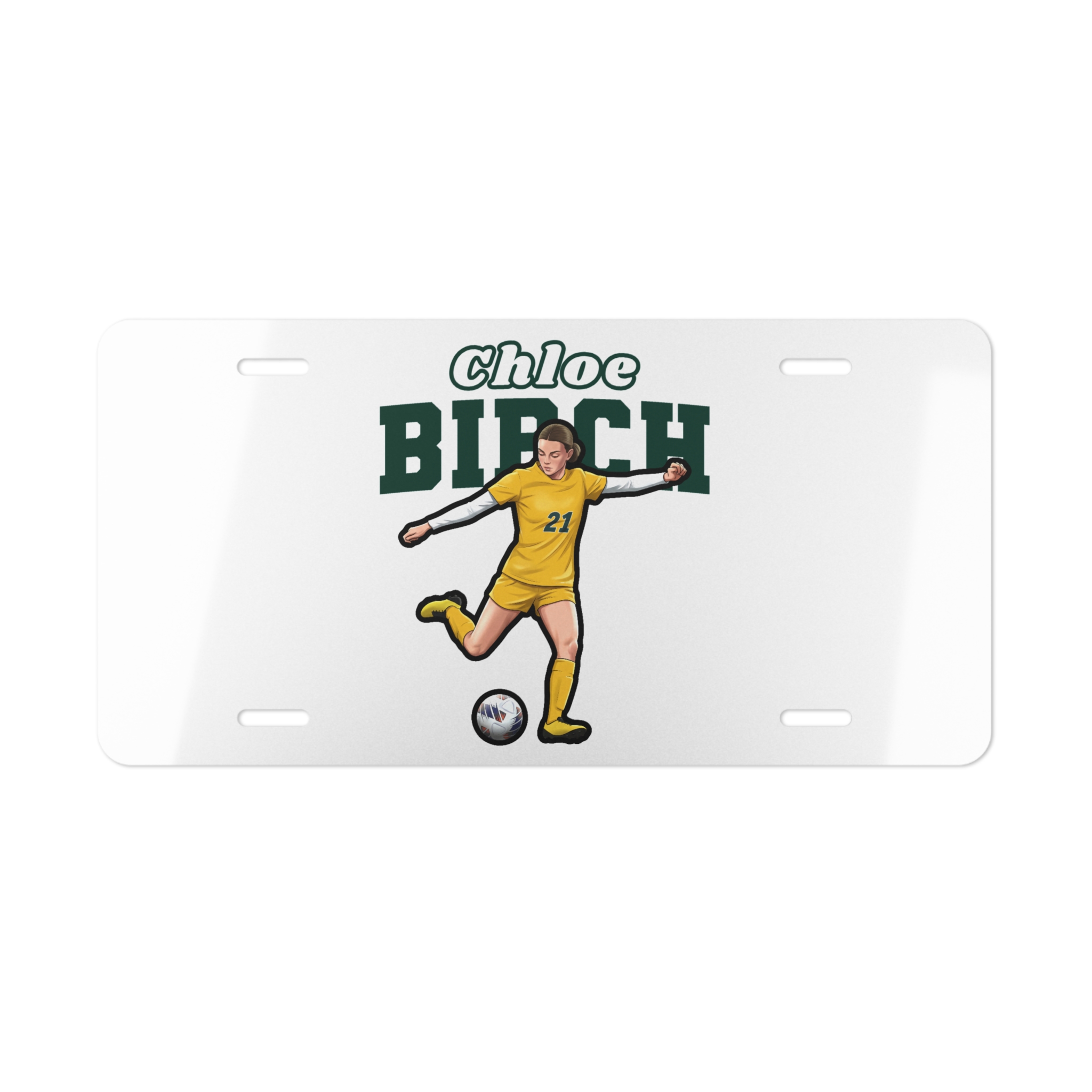 License Plate — character_name_arch in Classic