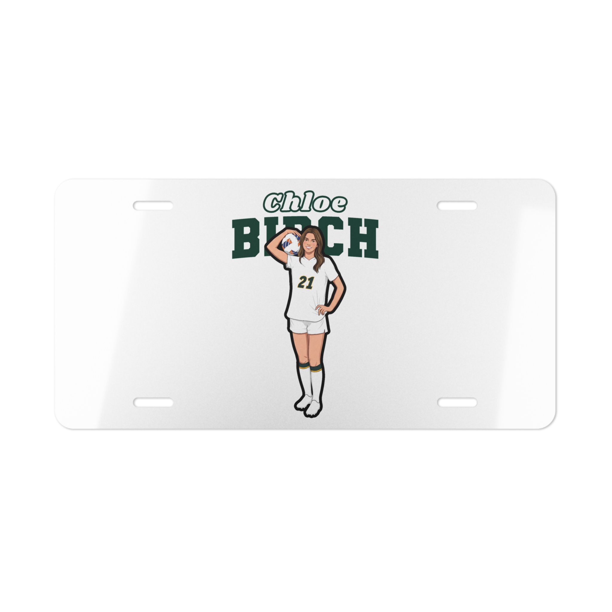 License Plate — character_name_arch in Classic