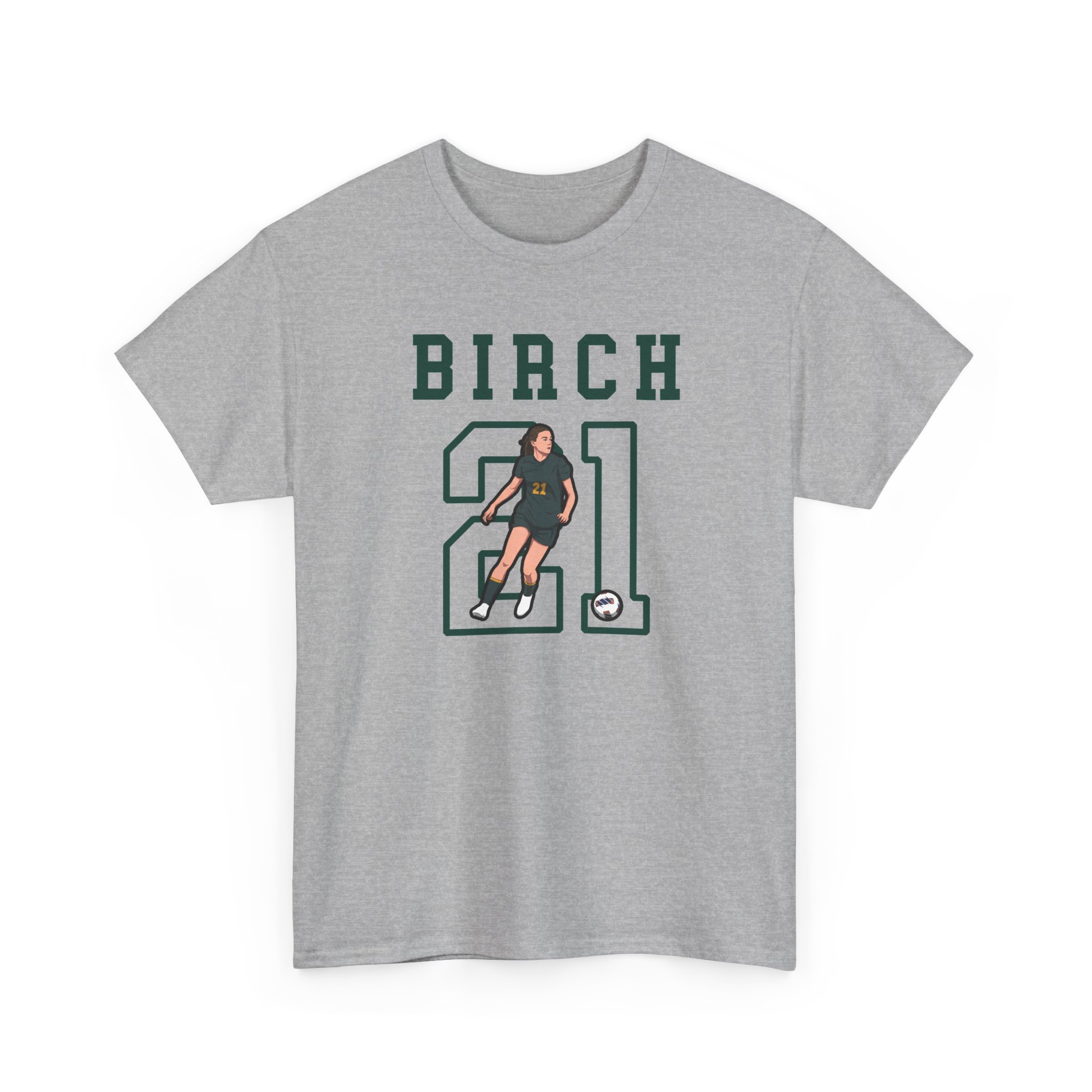 Tee — character_shirsey in Grey