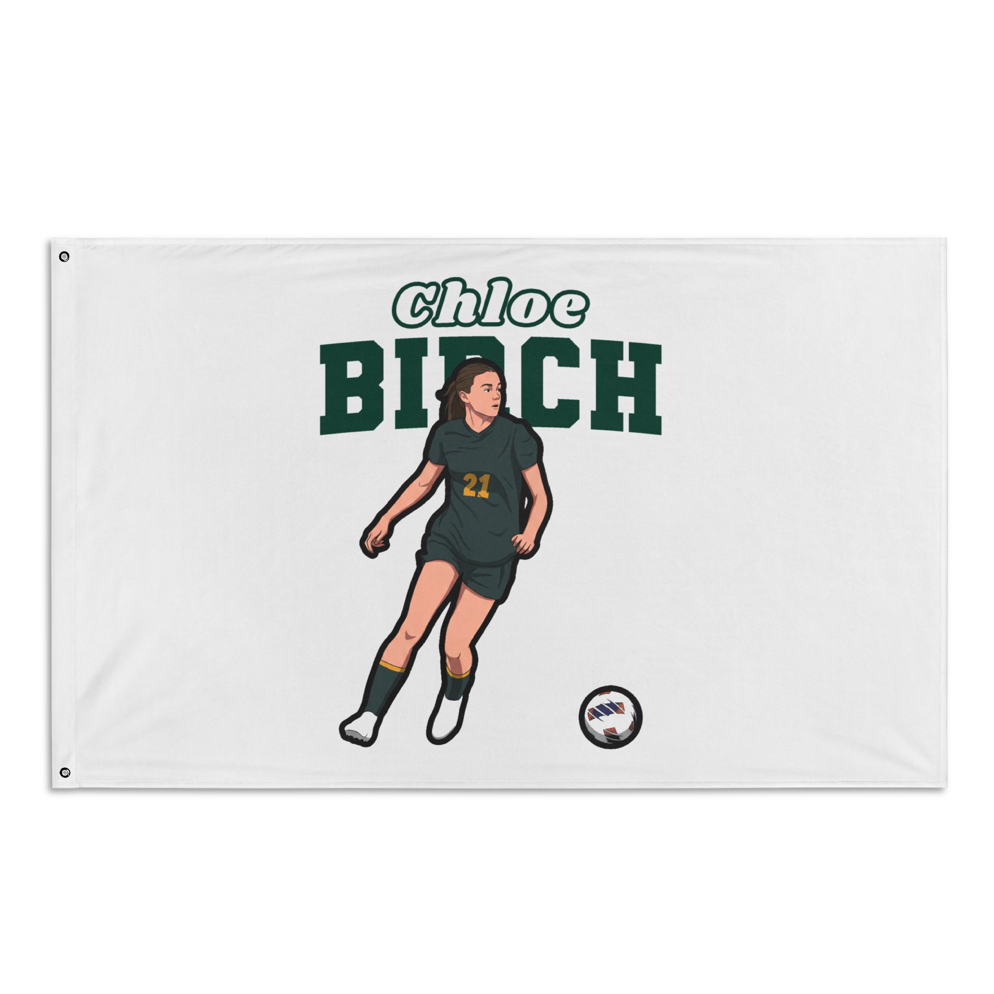 Flag (35 × 56 in) — character_name_arch in Classic