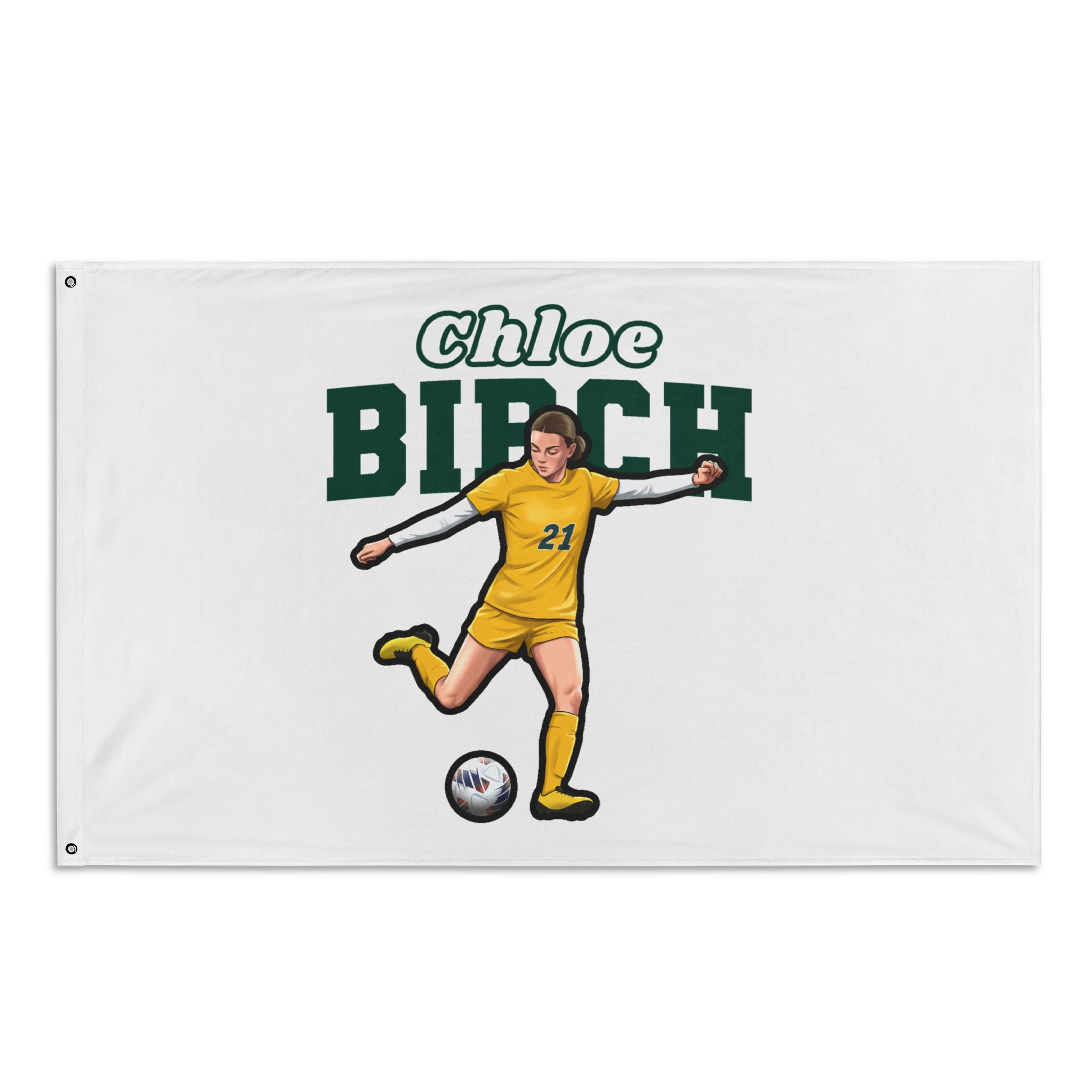Flag (35 × 56 in) — character_name_arch in Classic