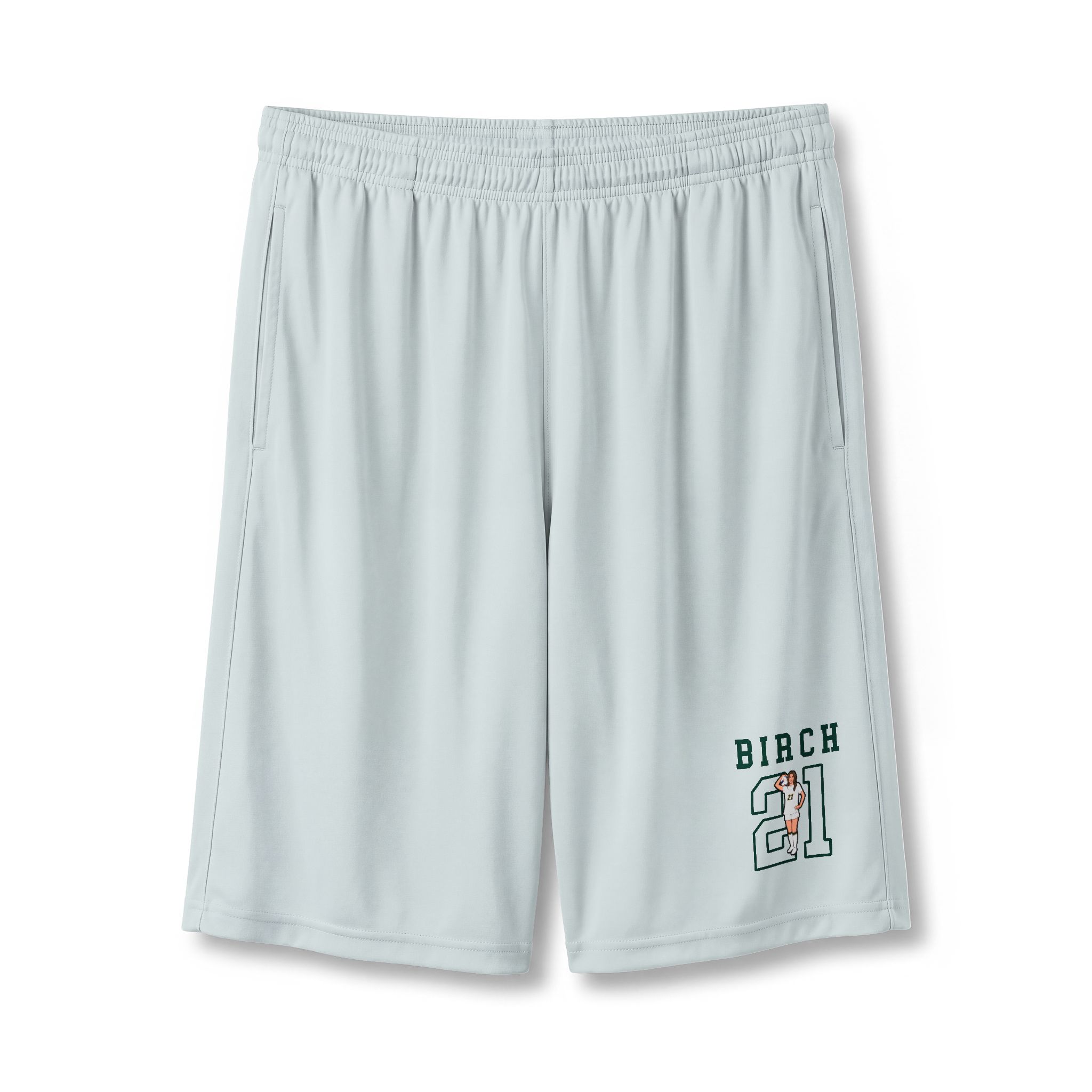 Shorts — character_shirsey in Silver
