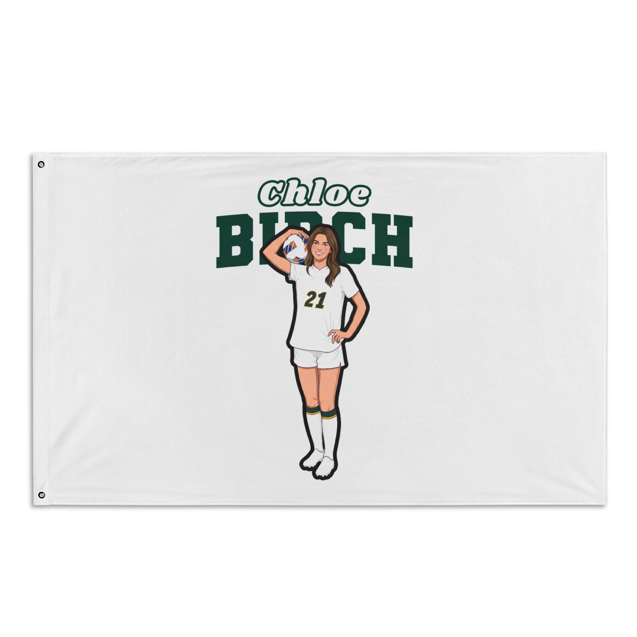 Flag (35 × 56 in) — character_name_arch in Classic