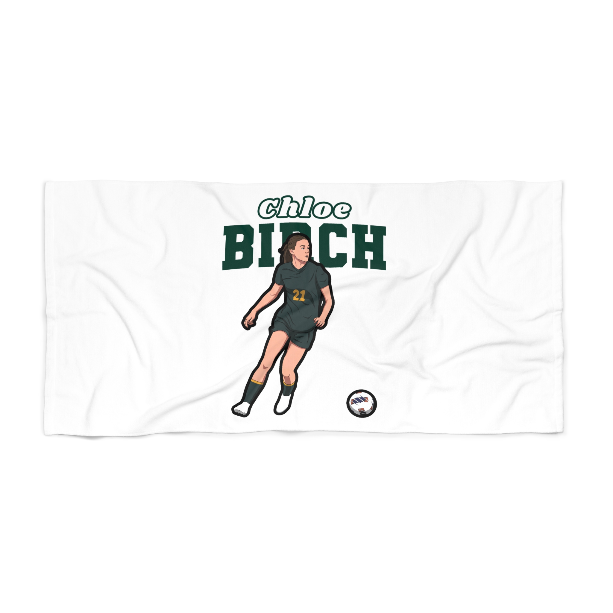 Beach Towel — character_name_arch in Classic