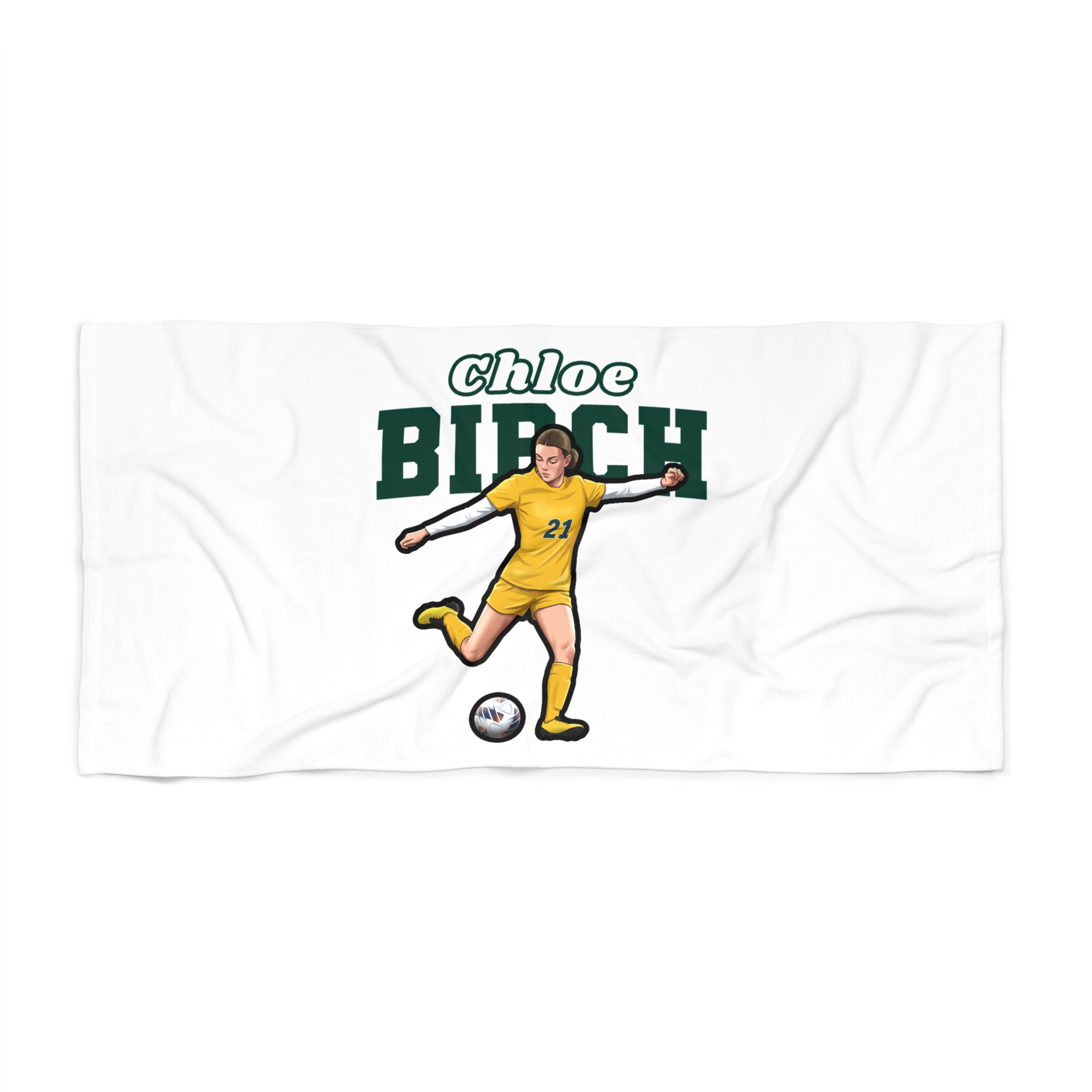 Beach Towel — character_name_arch in Classic