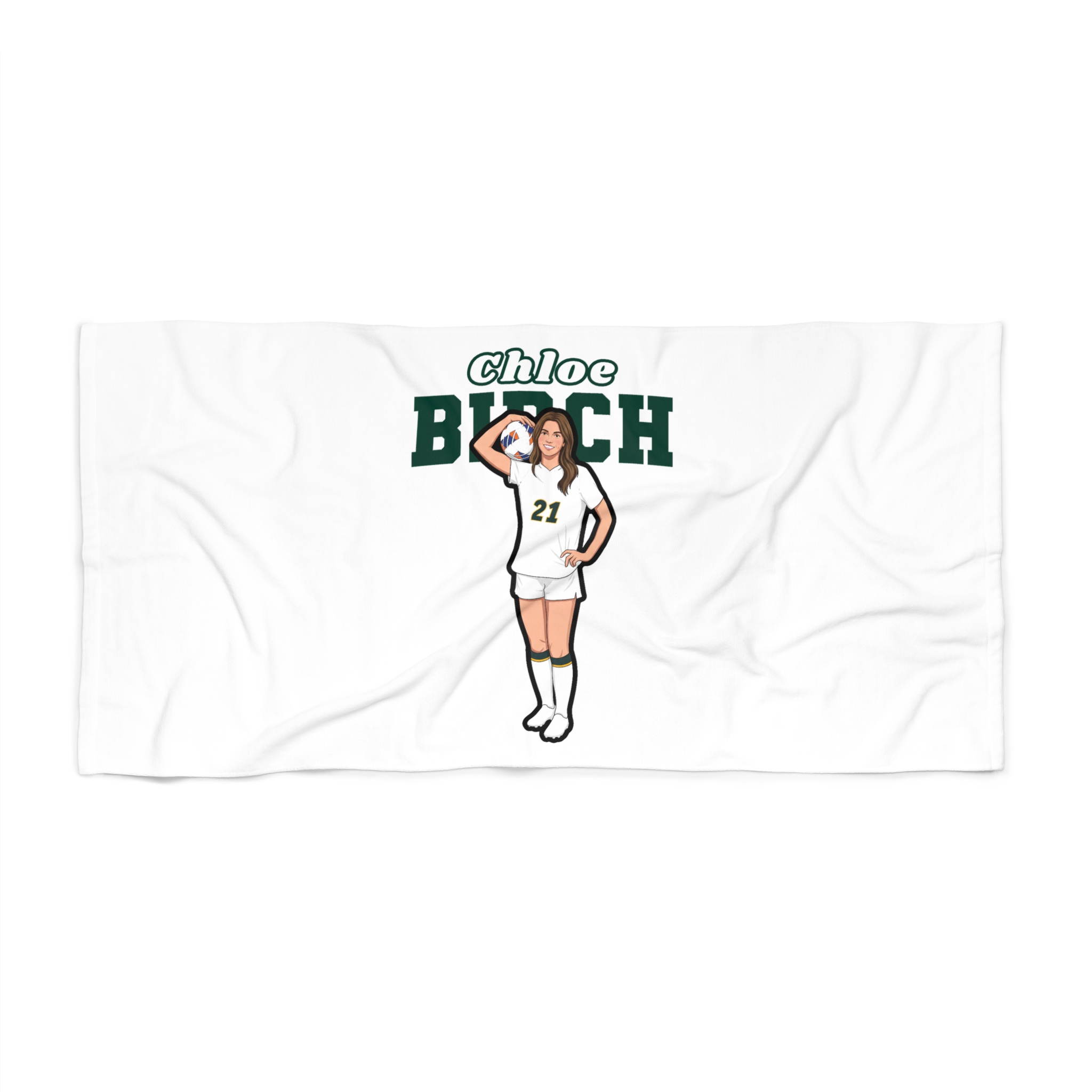 Beach Towel — character_name_arch in Classic