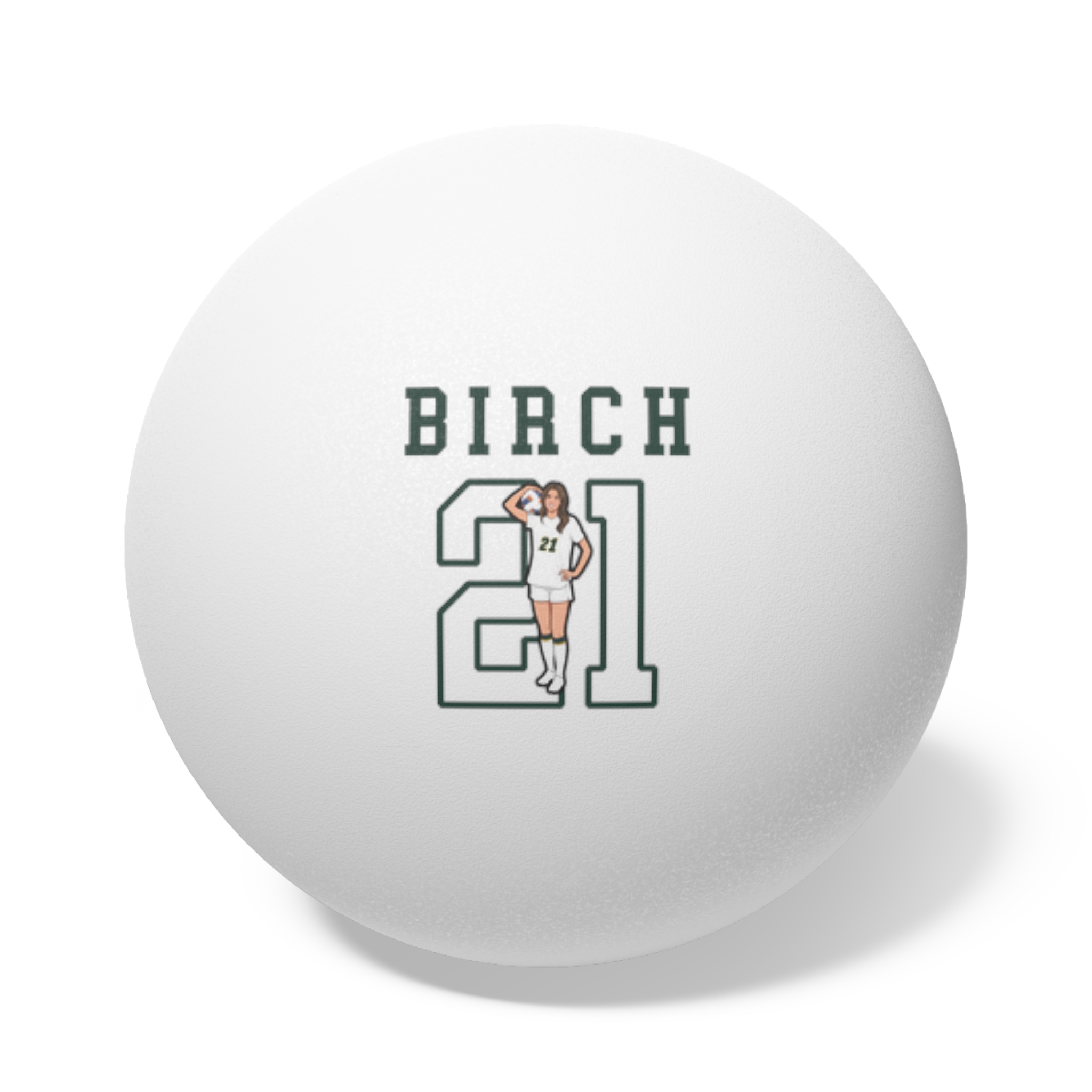 Ping Pong Balls, 6 pcs — character_shirsey in White