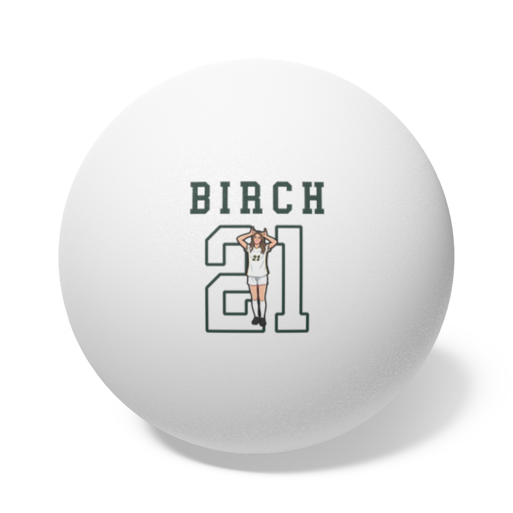 Ping Pong Balls, 6 pcs — character_shirsey in White