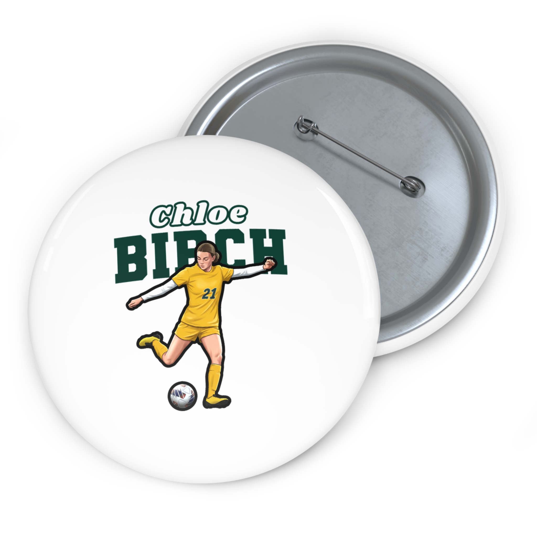 Game Day Pin — character_name_arch in Classic