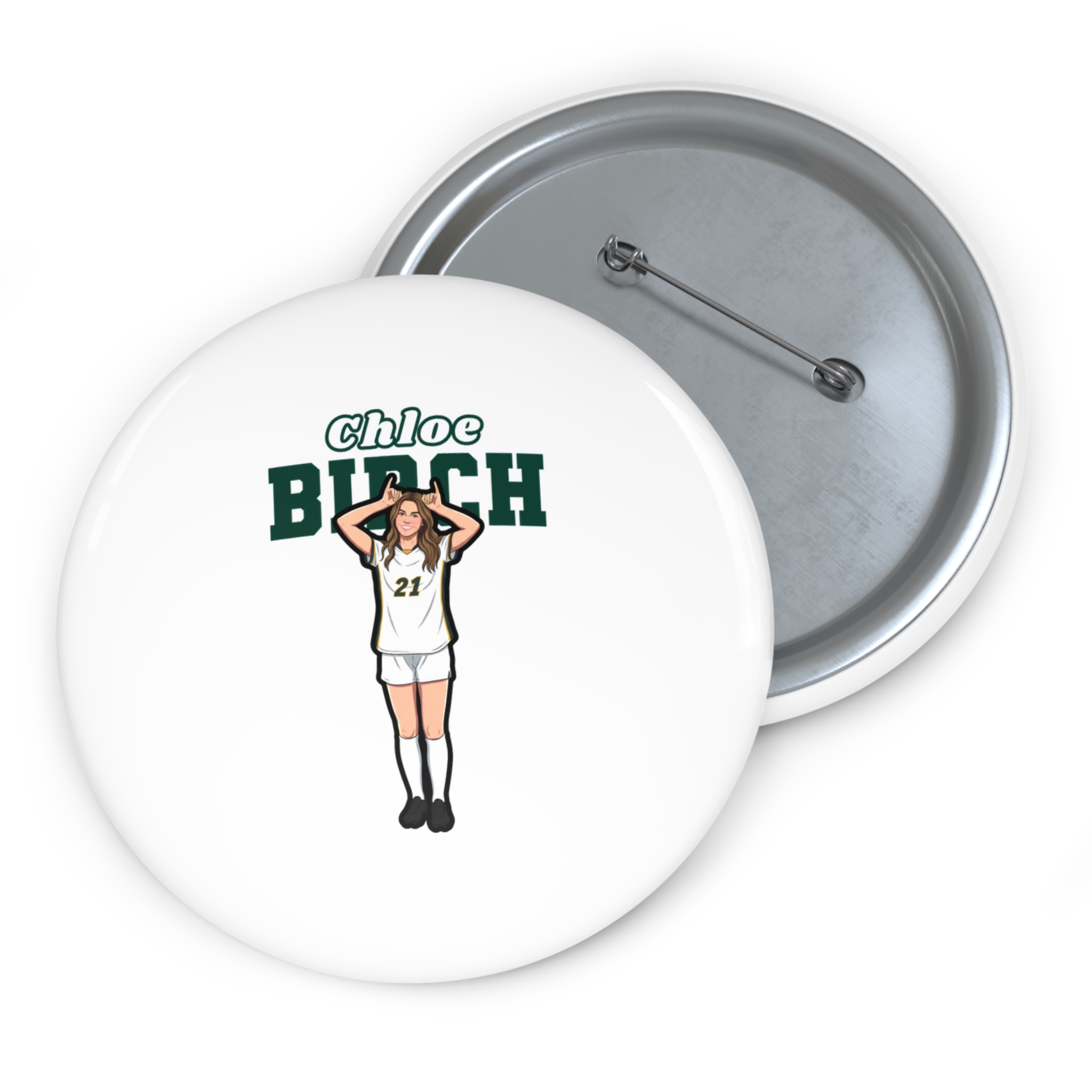 Game Day Pin — character_name_arch in Classic
