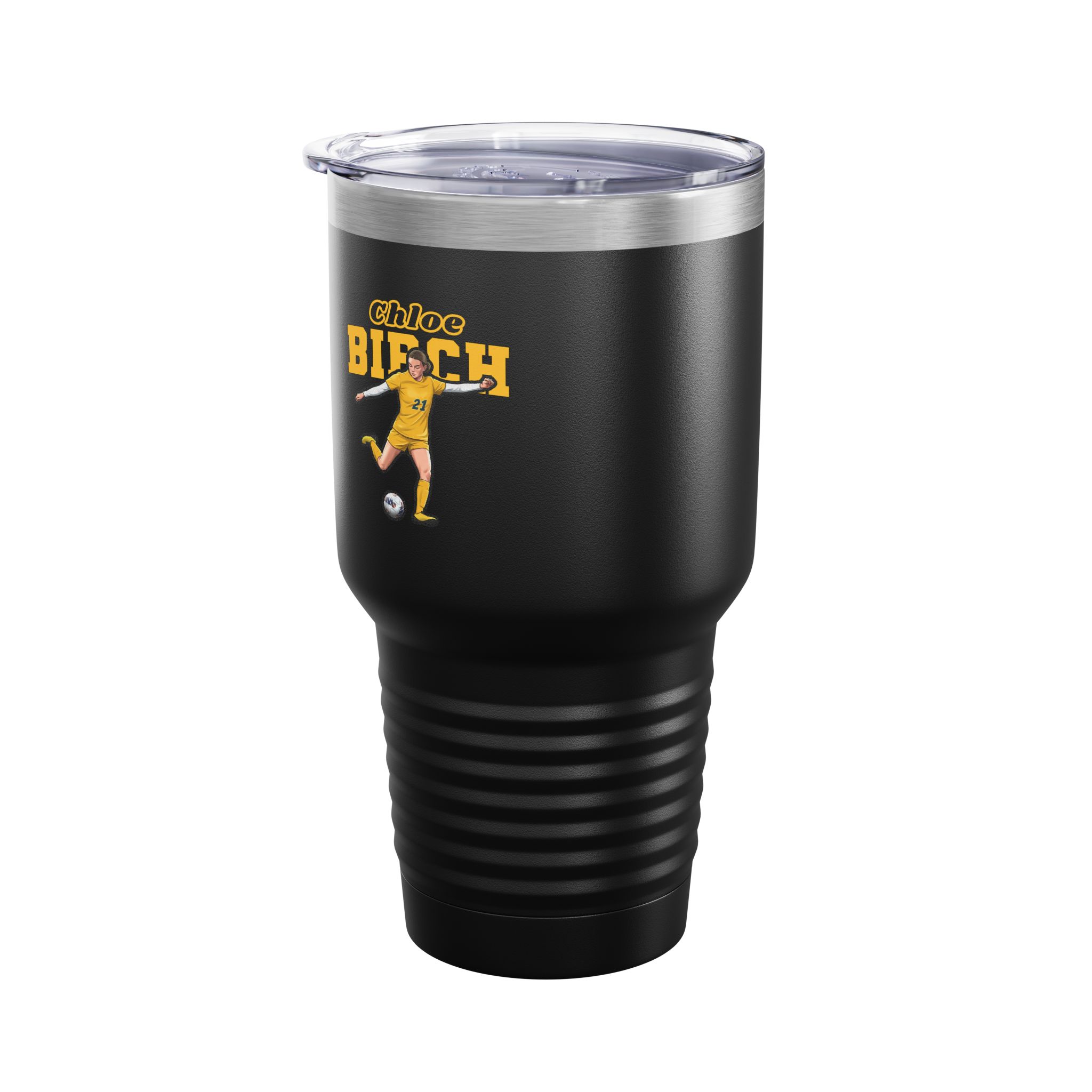 30oz Tumbler — character_name_arch in Black