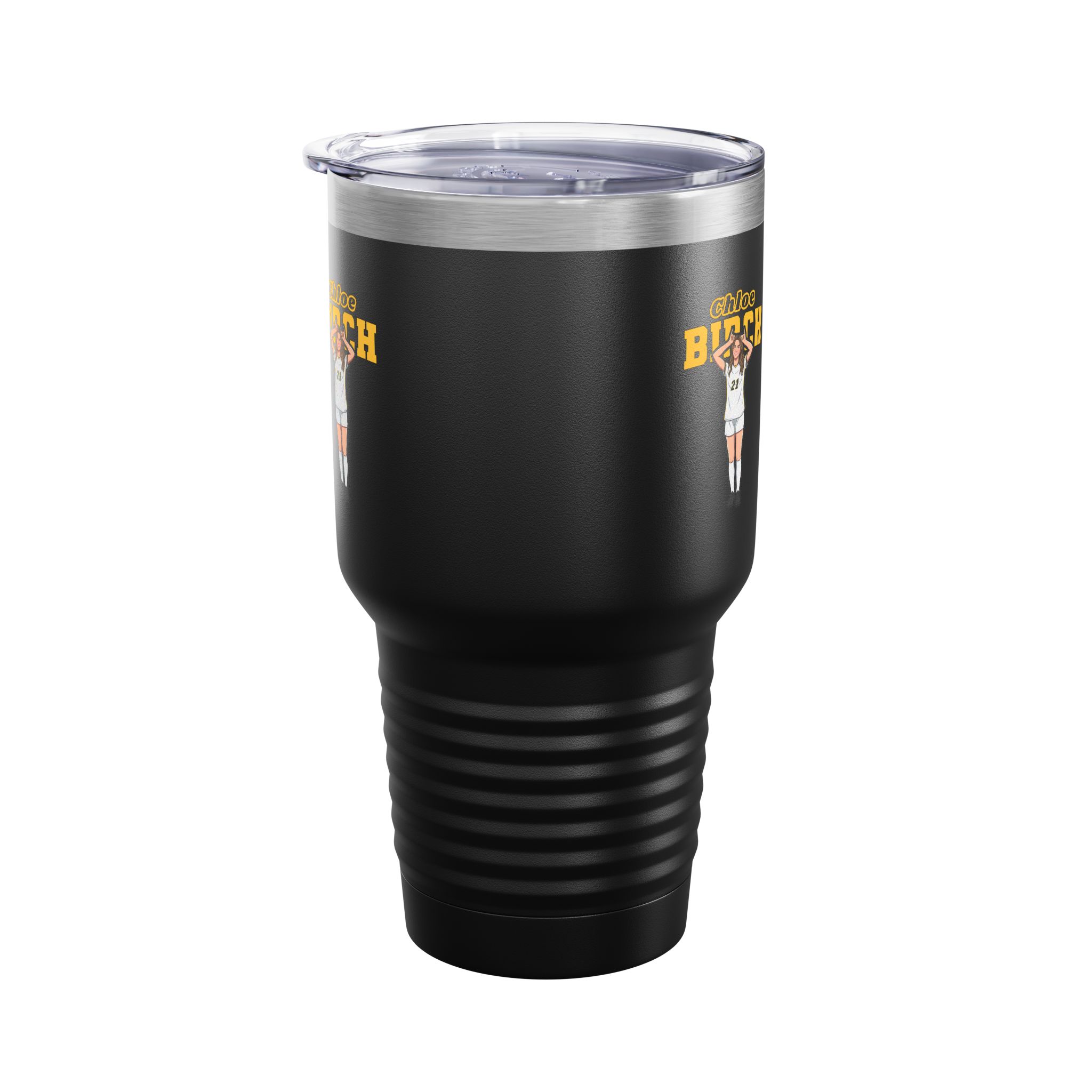 30oz Tumbler — character_name_arch in Black