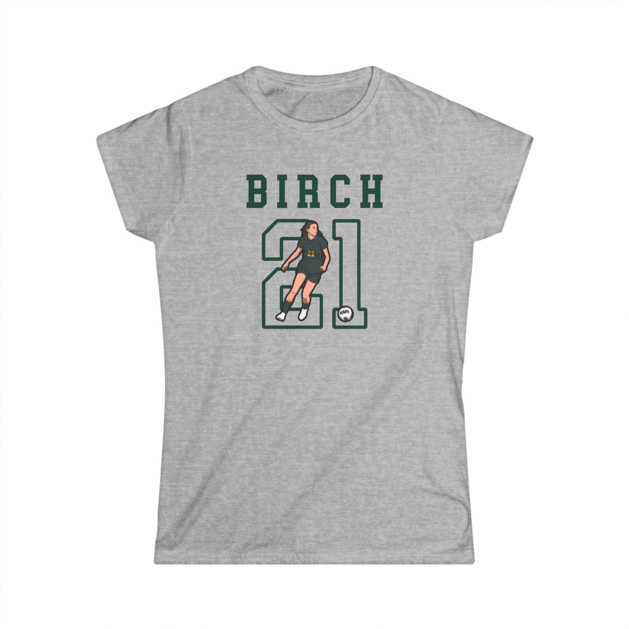 Women's Softstyle Tee — character_shirsey in Grey