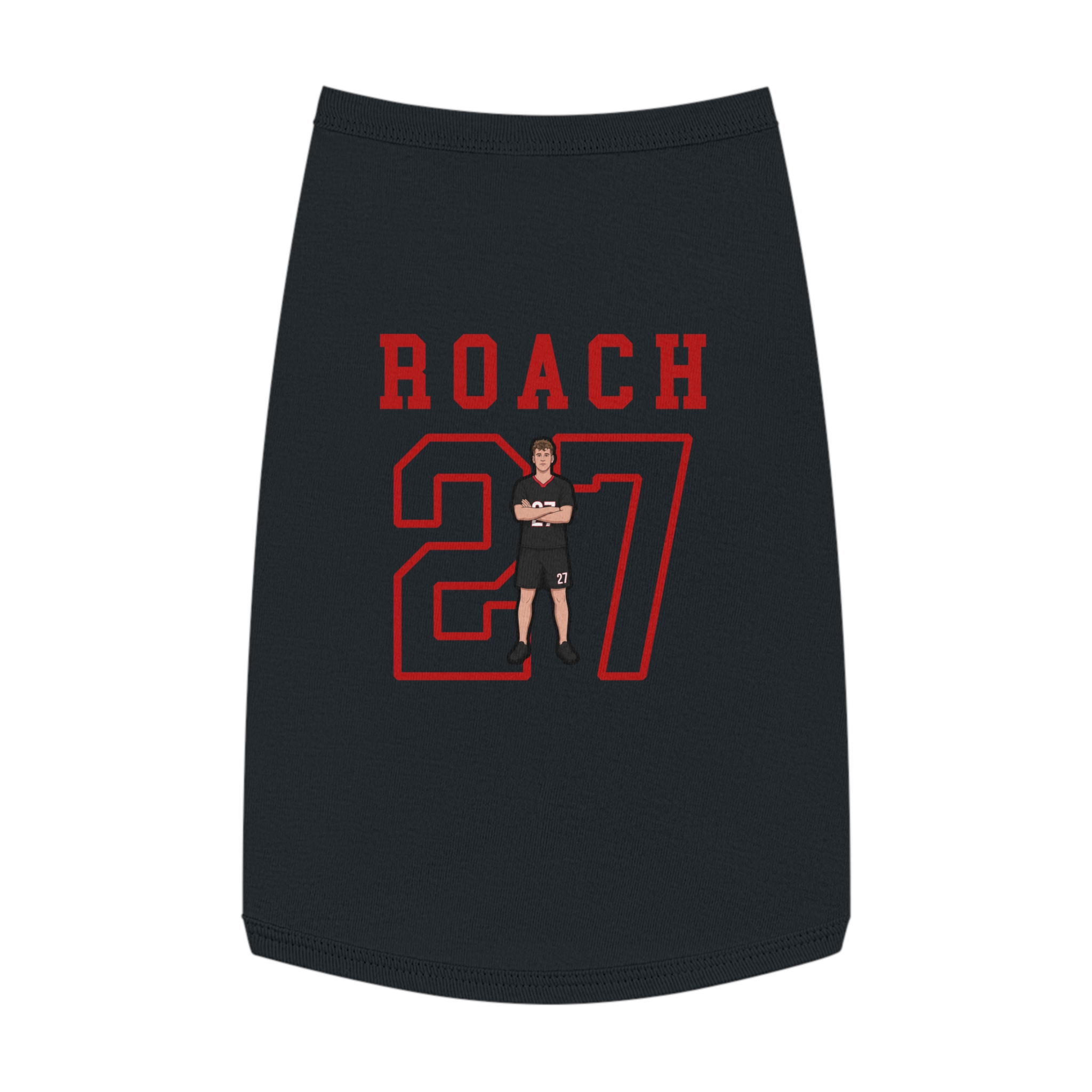 Pet Tank Top — character_shirsey in Black