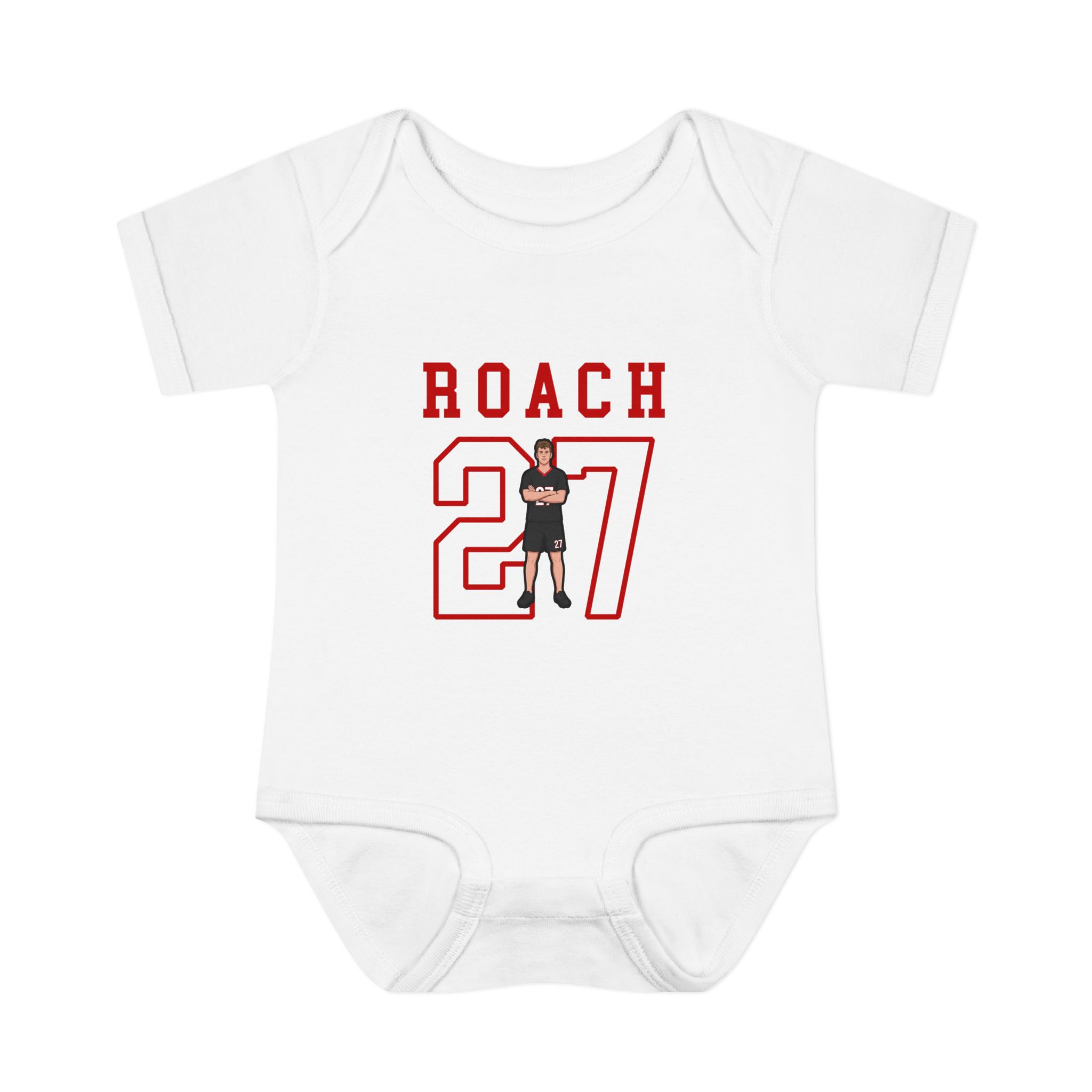 Baby Onesie — character_shirsey in White