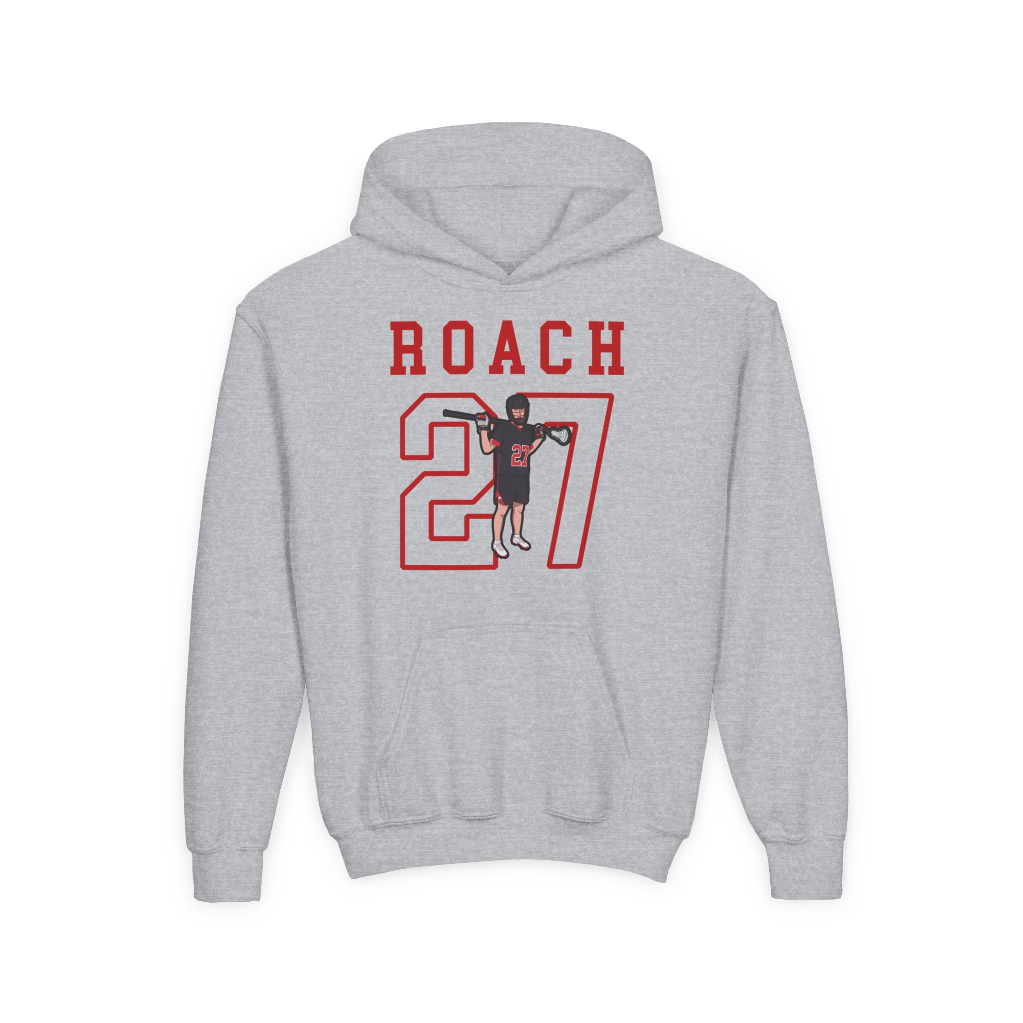 Youth Hoodie — character_shirsey in Grey