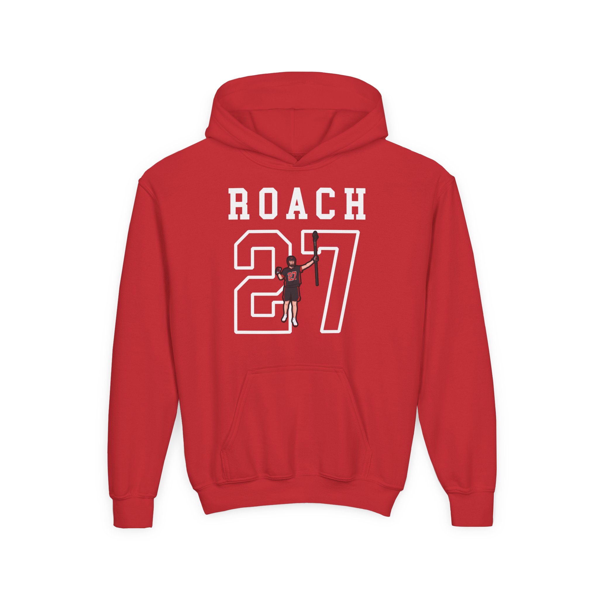Youth Hoodie — character_shirsey in Red