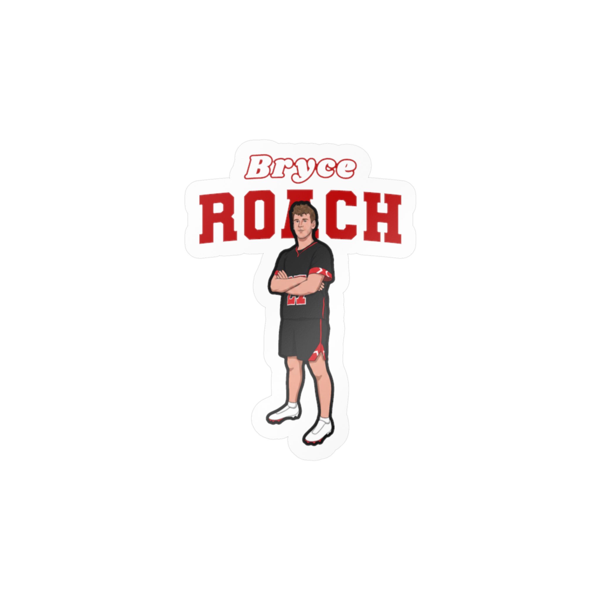Vinyl Sticker — character_name_arch in Classic