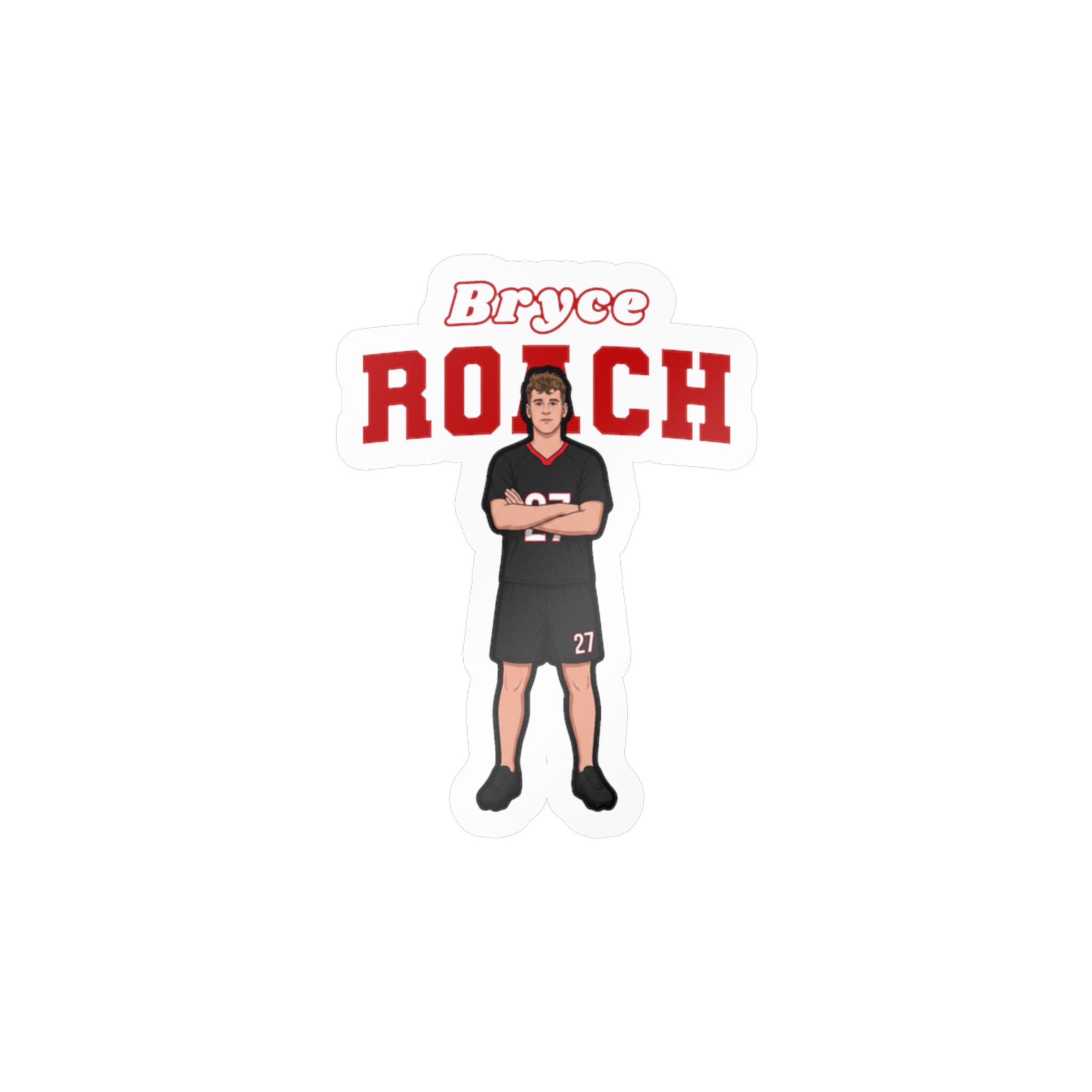 Vinyl Sticker — character_name_arch in Classic