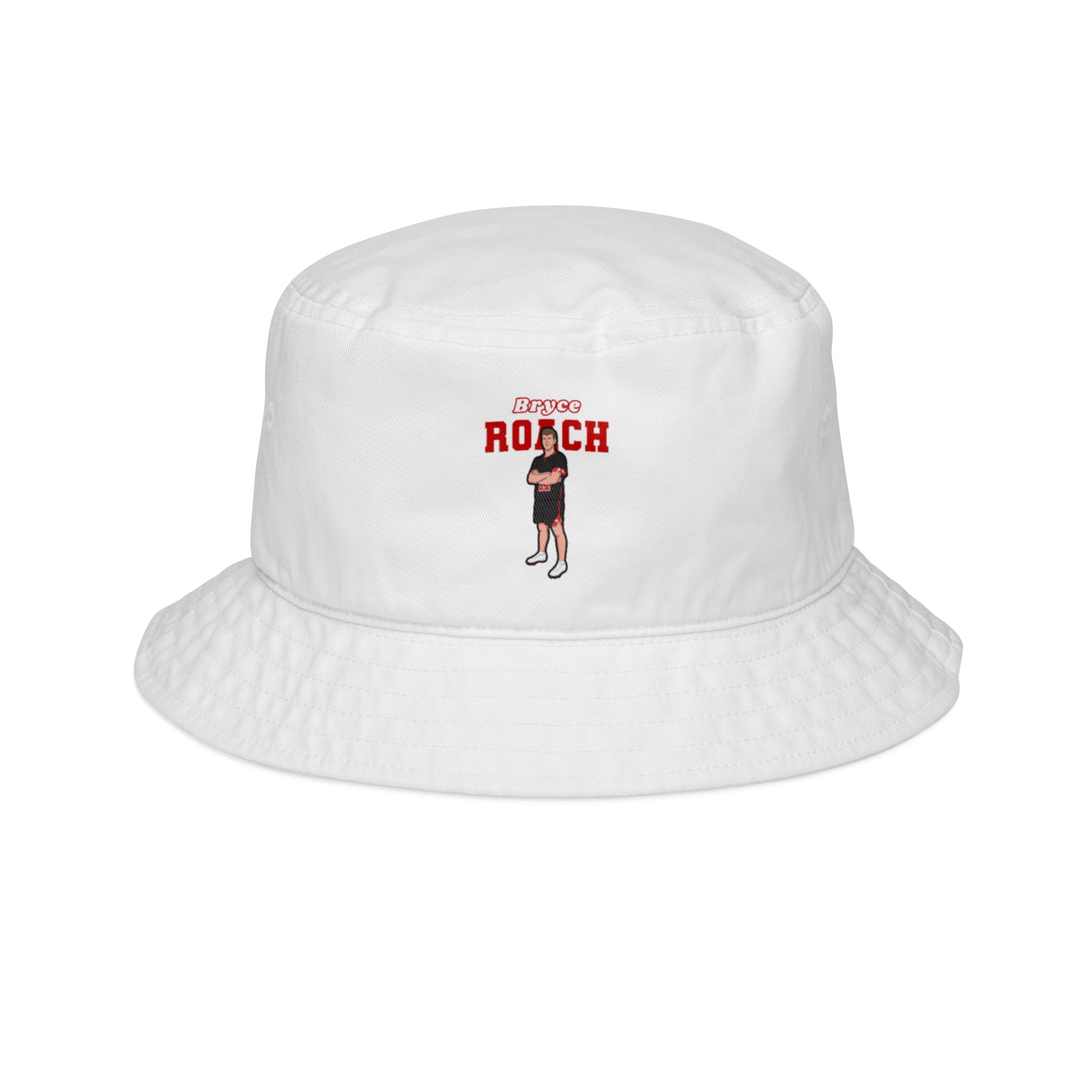 Bucket Hat — character_name_arch in White