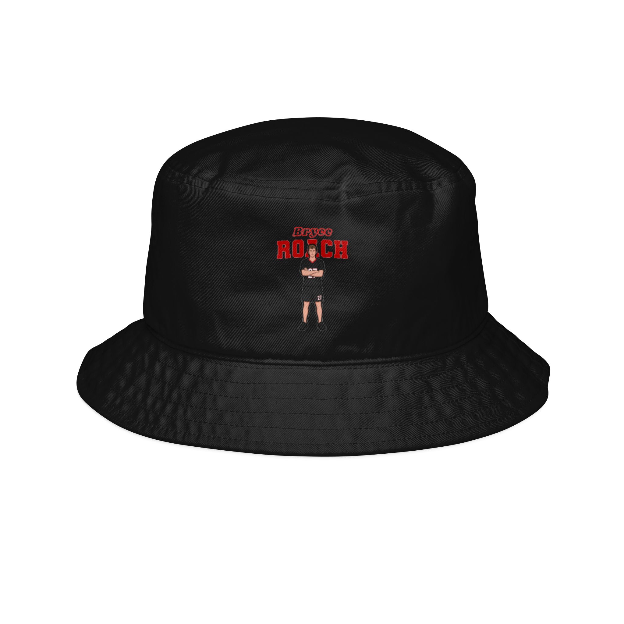Bucket Hat — character_name_arch in Black