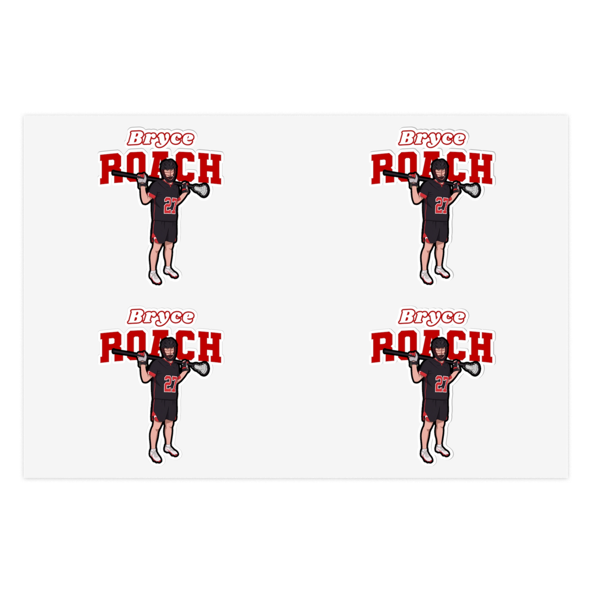 Sticker Sheet — character_name_arch in Classic