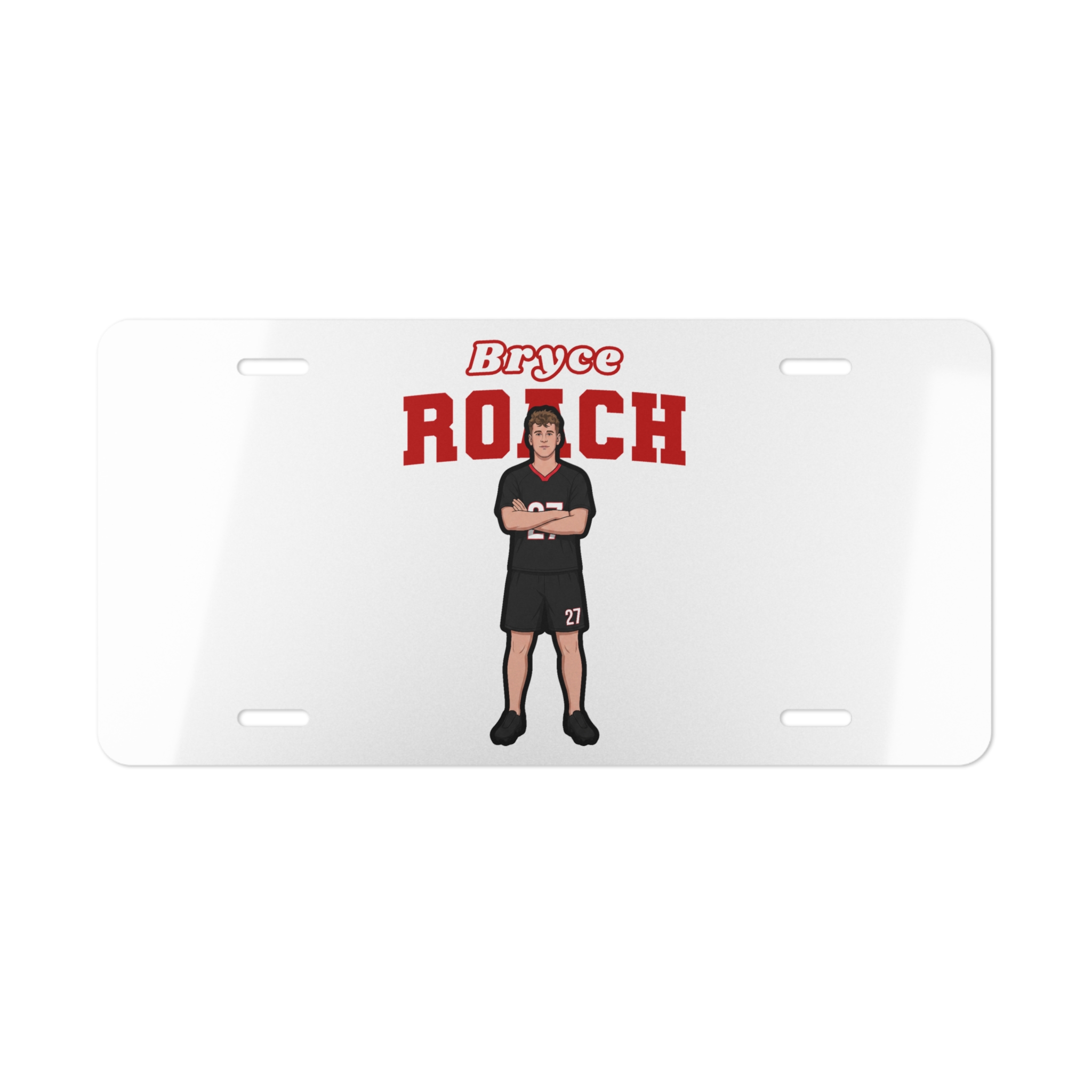 License Plate — character_name_arch in Classic