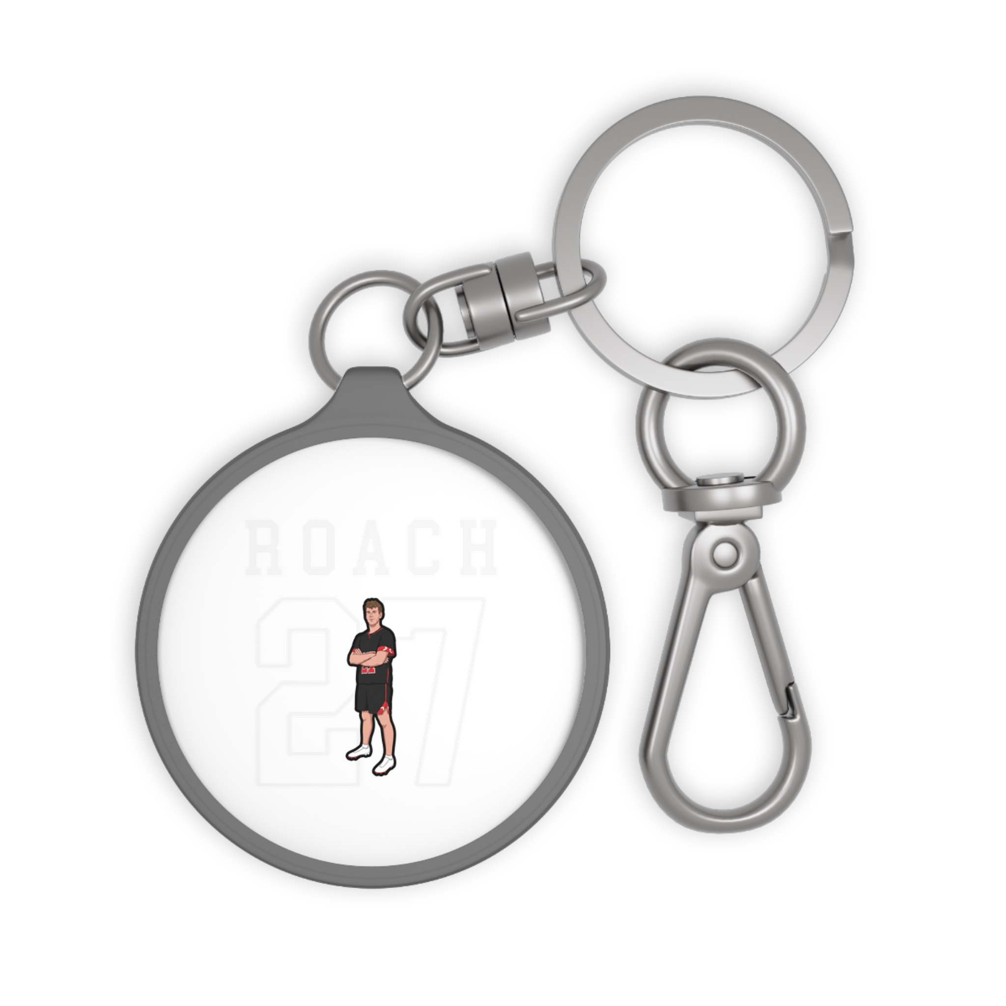 Keychain — character_shirsey in Grey